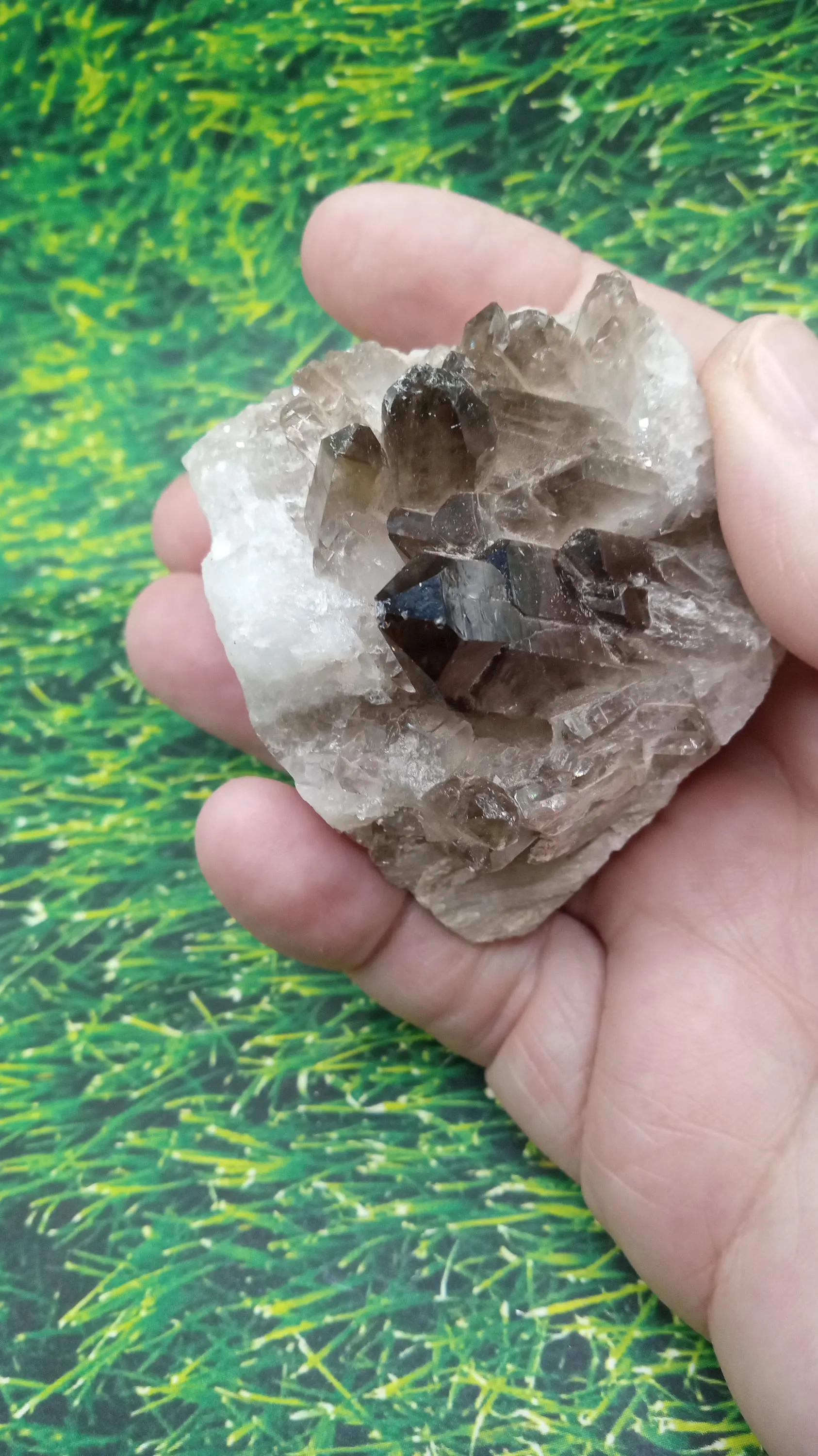 Beautiful Smoky Quartz Specimen Madagascar