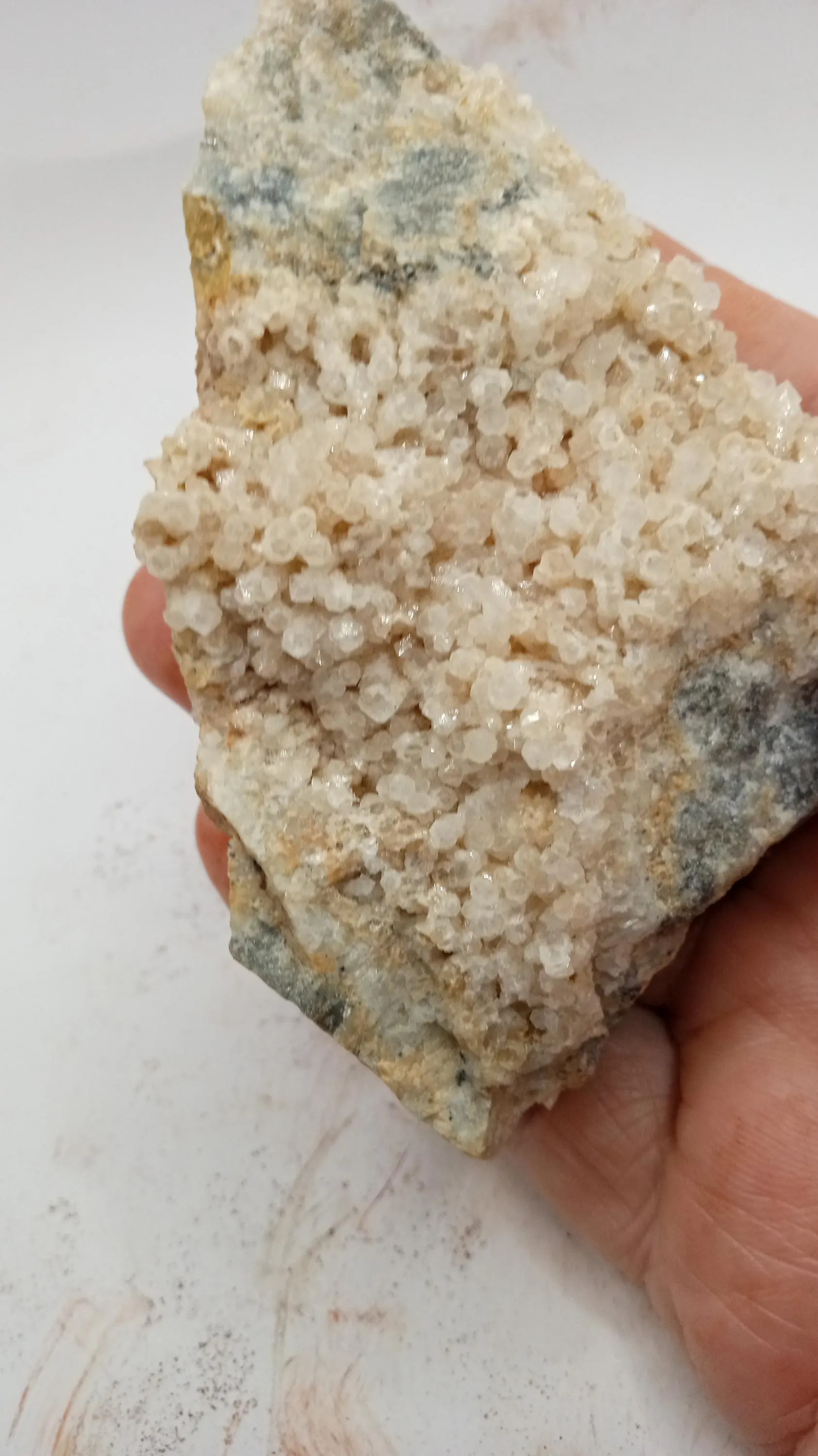 Quartz w/ Gold Pyrite Inclusions Mineral Specimen - New Mexico