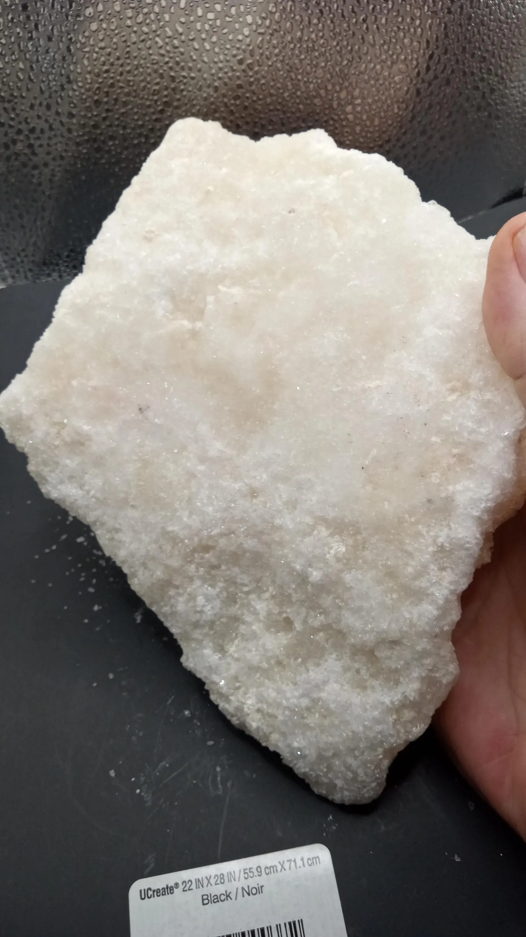 Selenite ( Island ) Gysum - Large - formed in pools - Rare -
