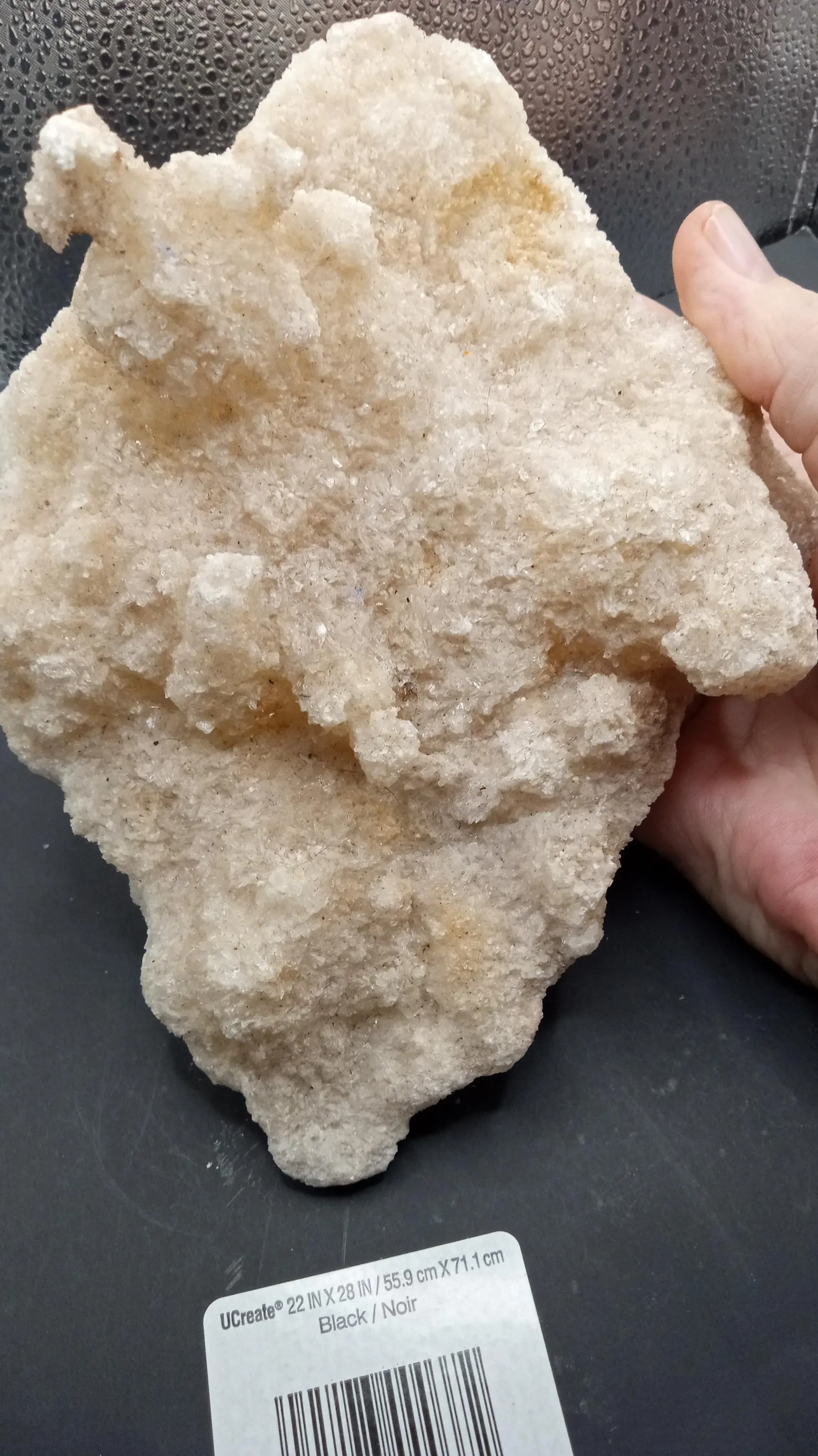 Selenite ( Island ) Gysum - Large - formed in pools - Rare -