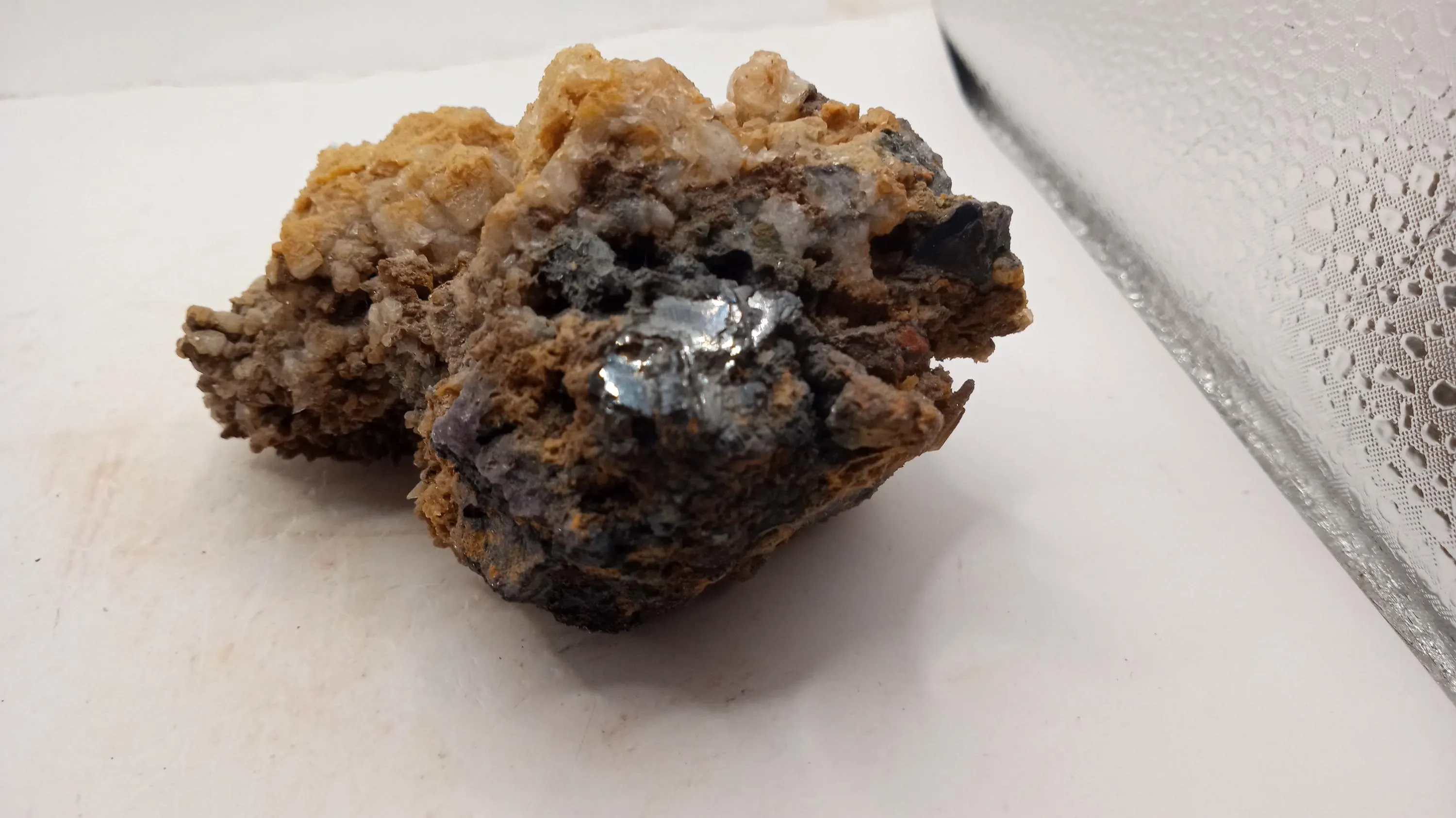 Mimetite Baryte Quartz Mineral Specimen - Rare Find