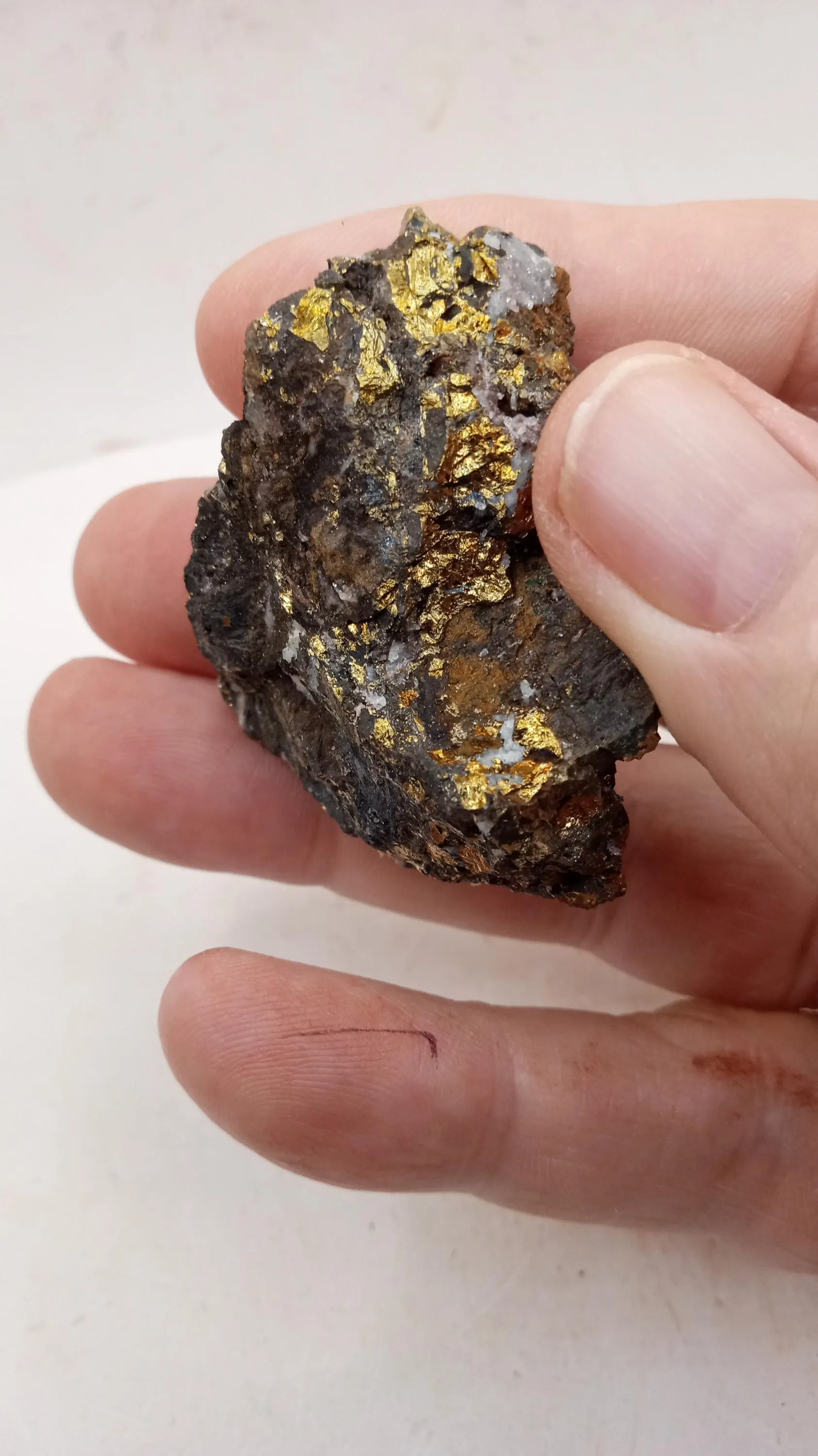 Chalcopyrite Mineral Specimen 