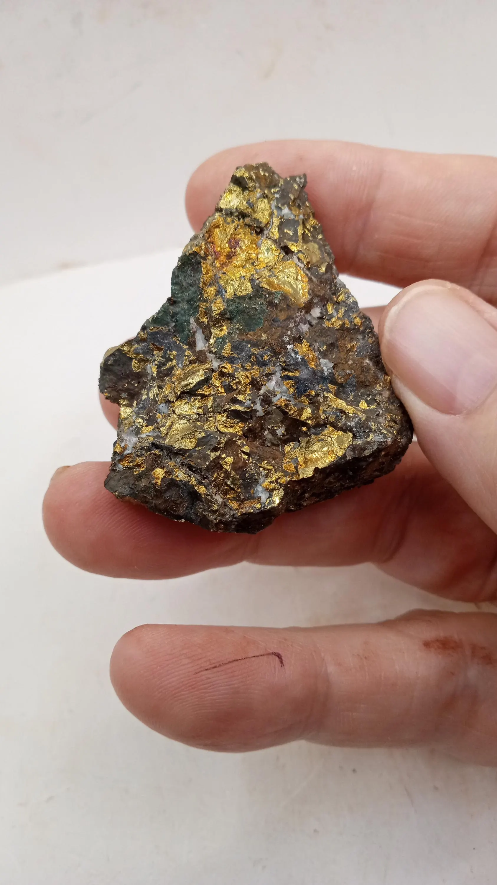 Chalcopyrite Mineral Specimen 
