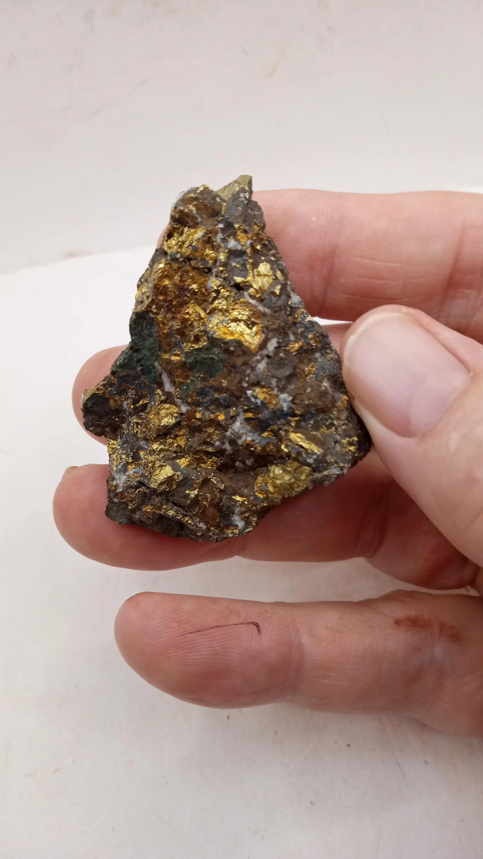 Chalcopyrite Mineral Specimen 