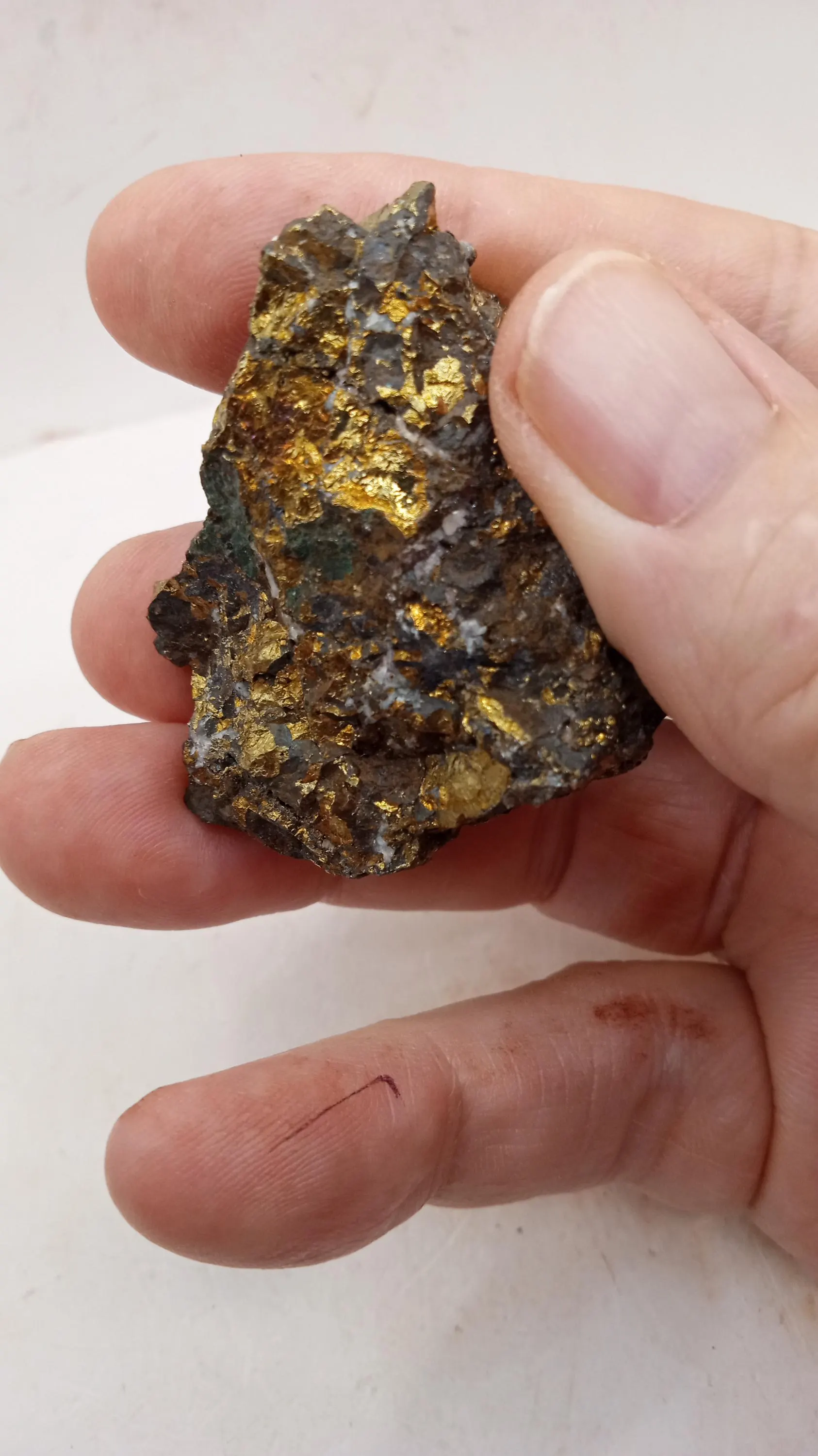Chalcopyrite Mineral Specimen 