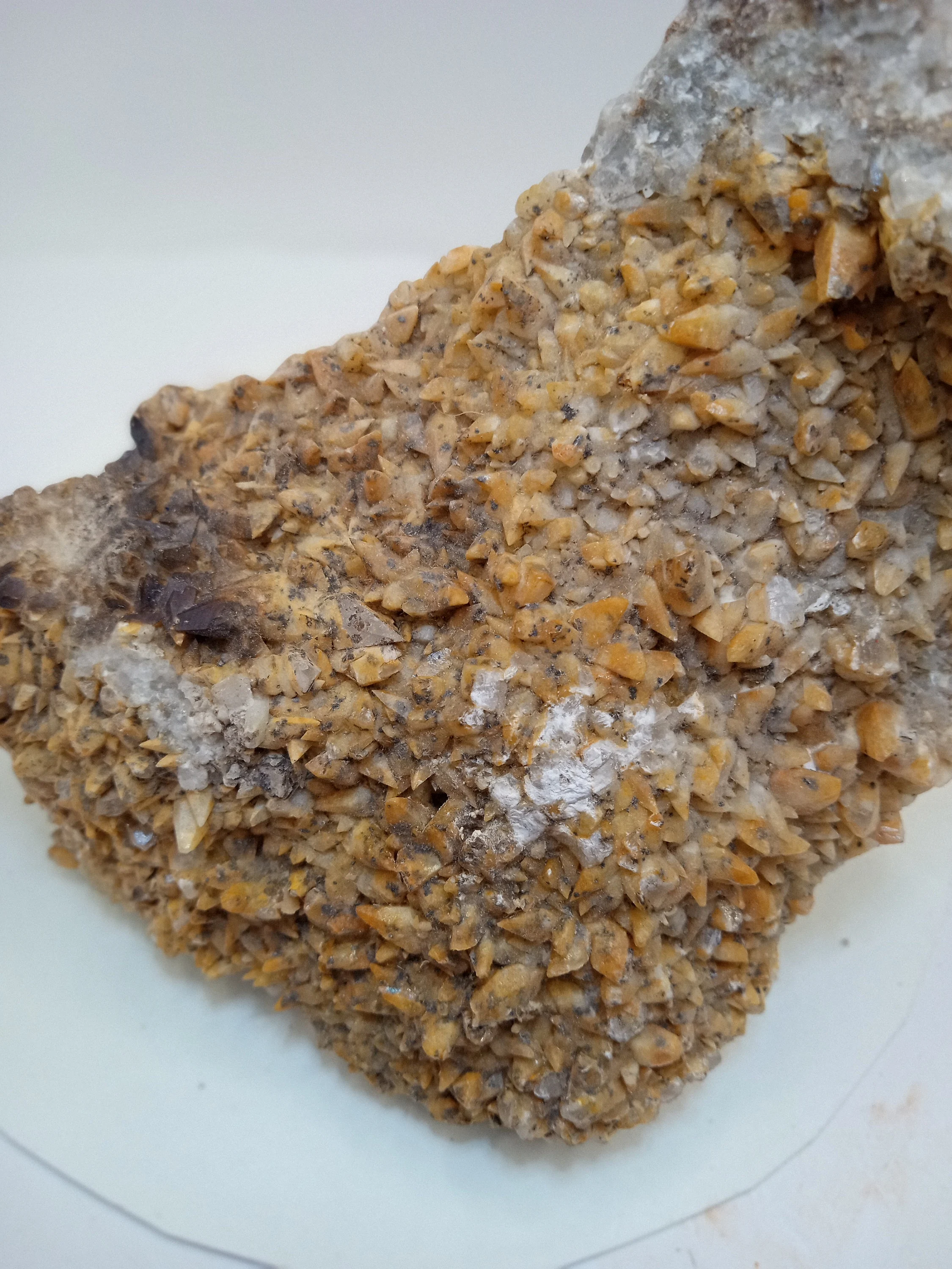 Dogtooth Calcite is a Calcite that forms as multiple scalenohedral crystals.