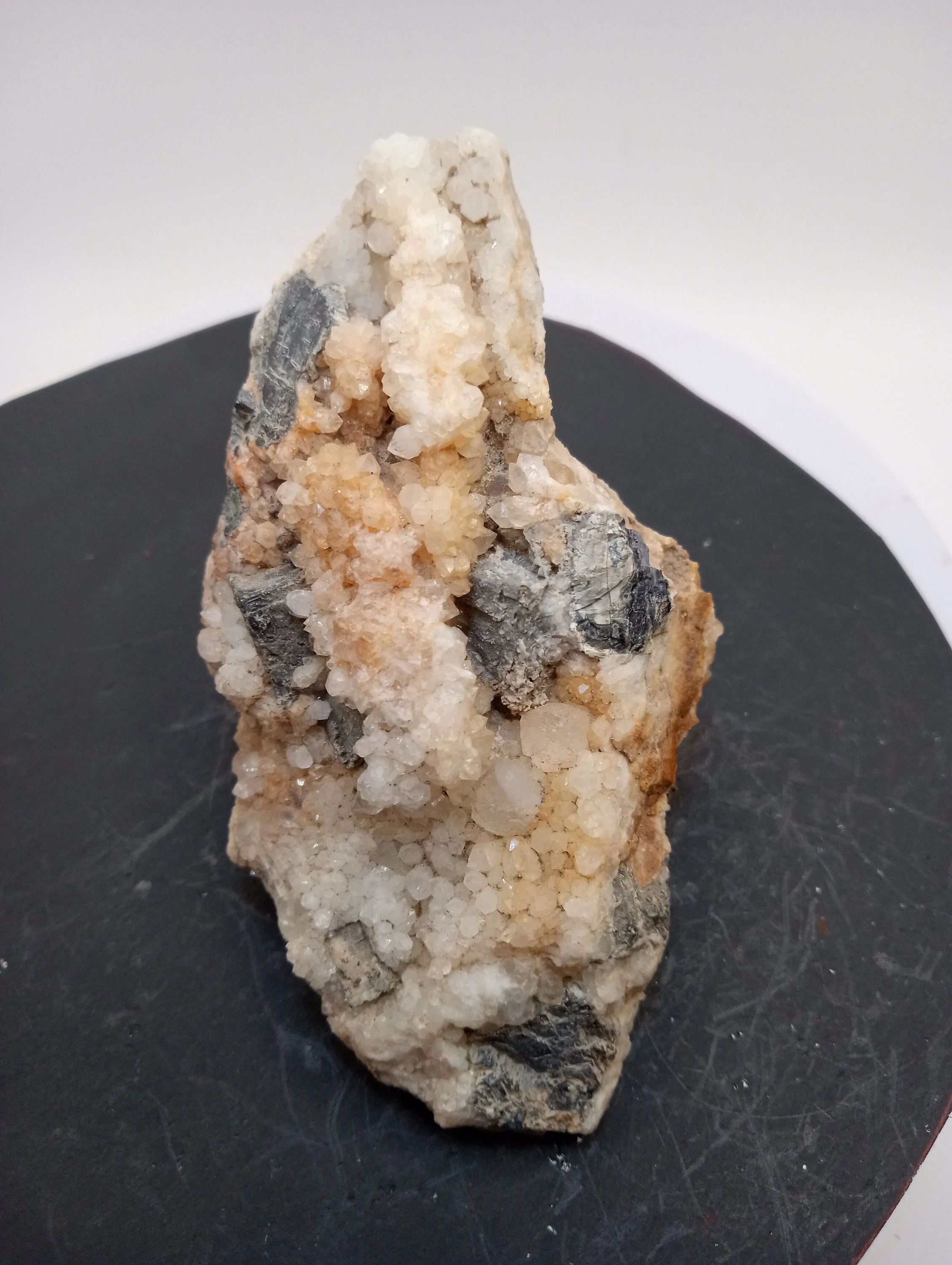 Anglesite, Quartz, Galena - Socorro Mining District