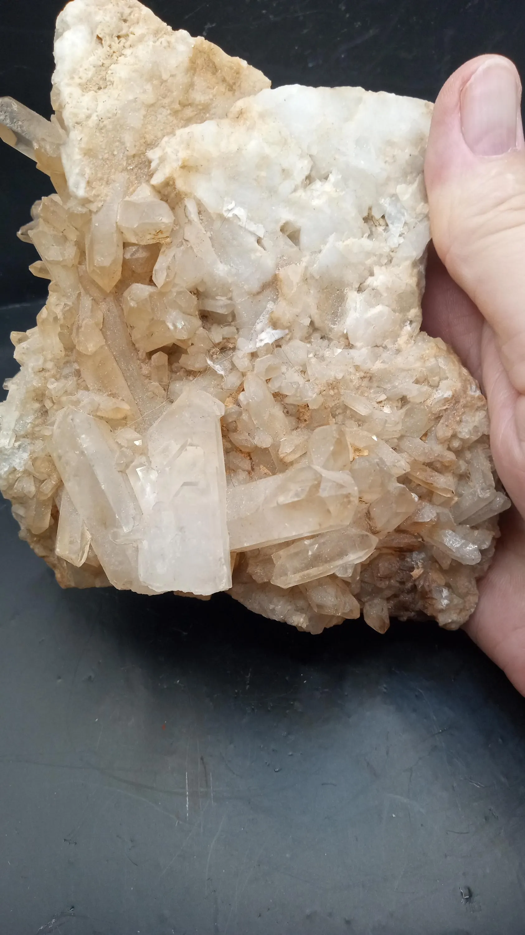Pink Himalayan Quartz & Clear Quartz