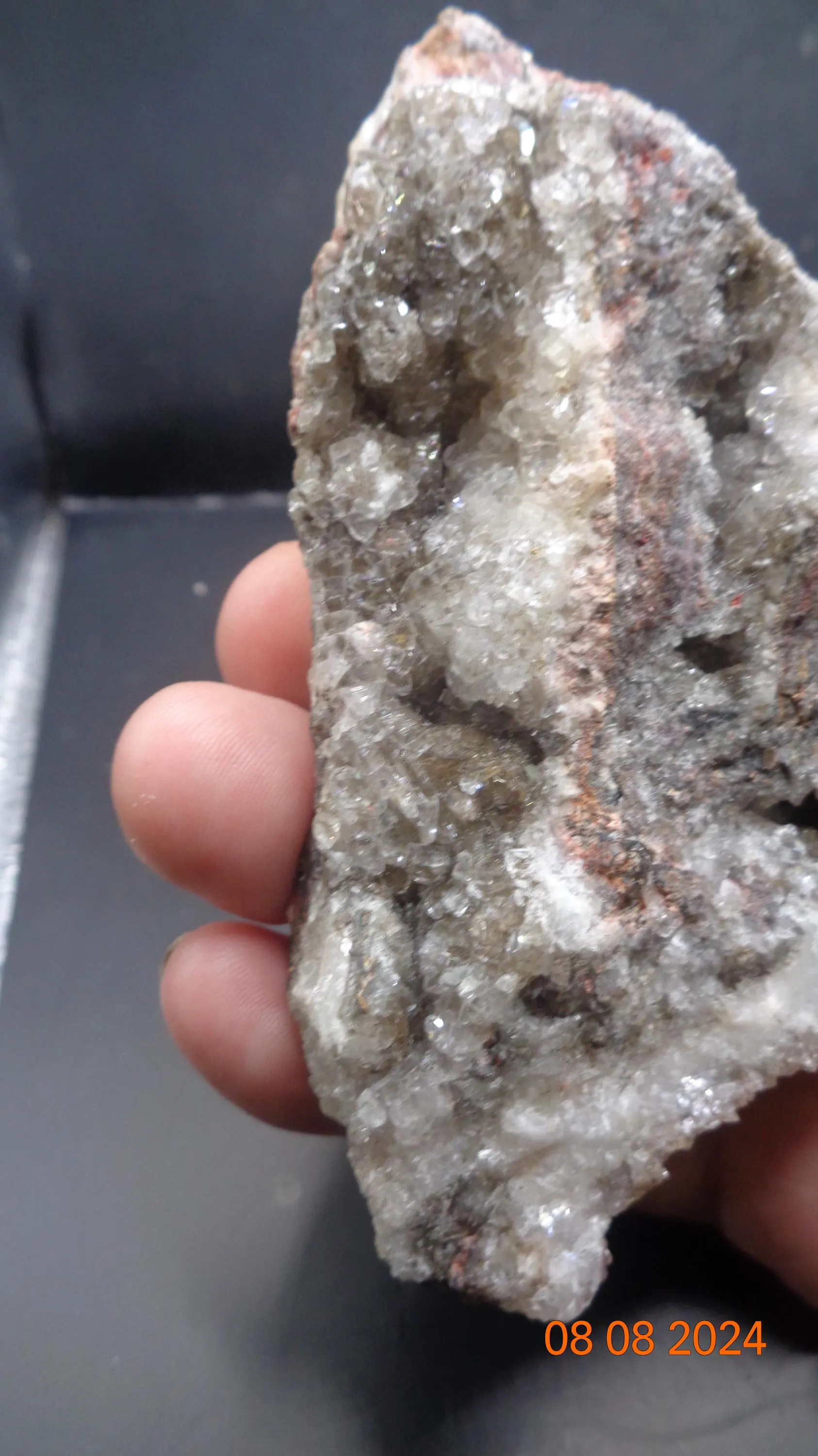 Halite with Smoky & Clear Quartz Specimen