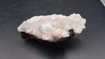 Stilbite with Hemimorphite Mineral Specimen