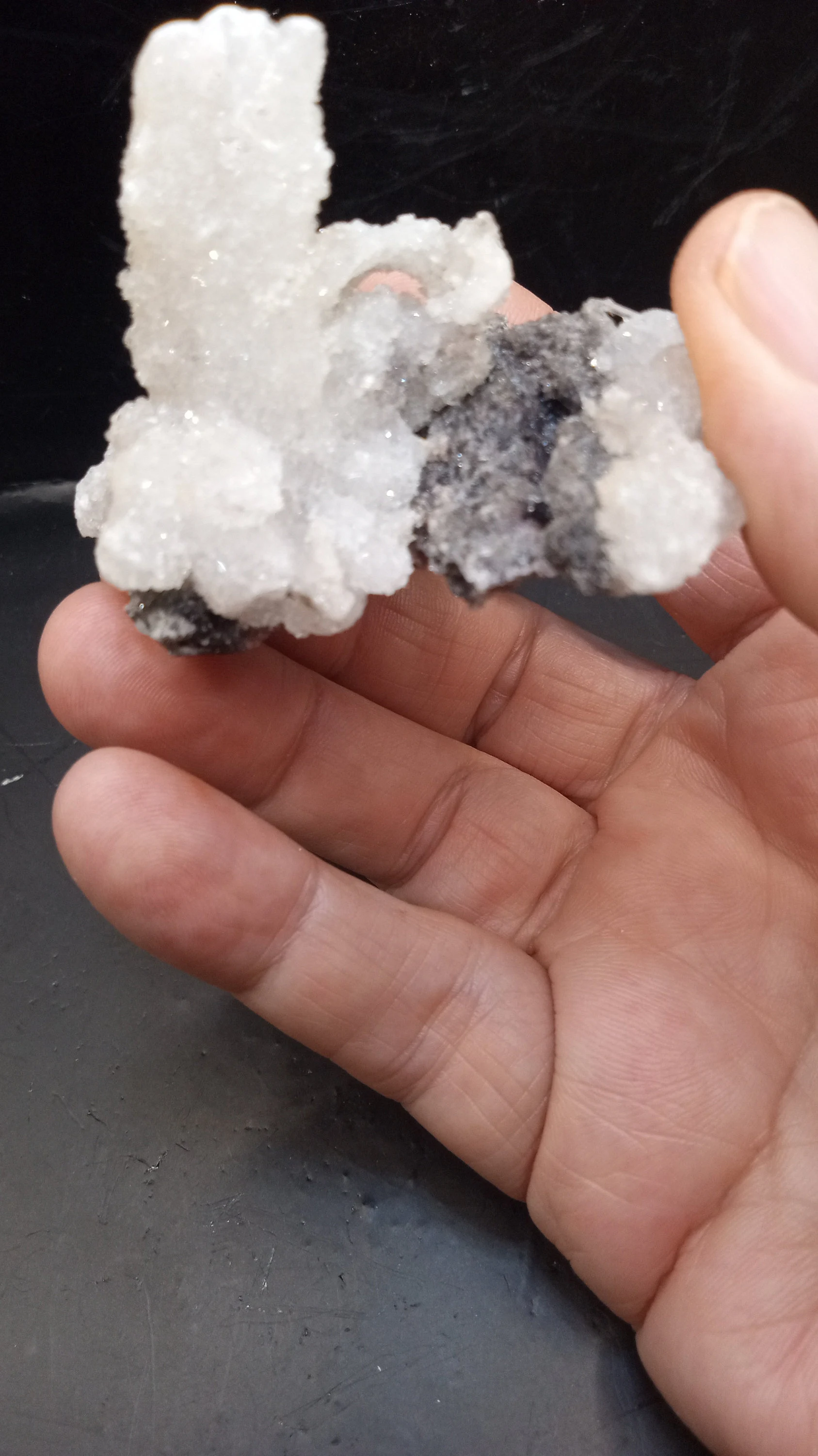 White Quartz Stalactite Crystal