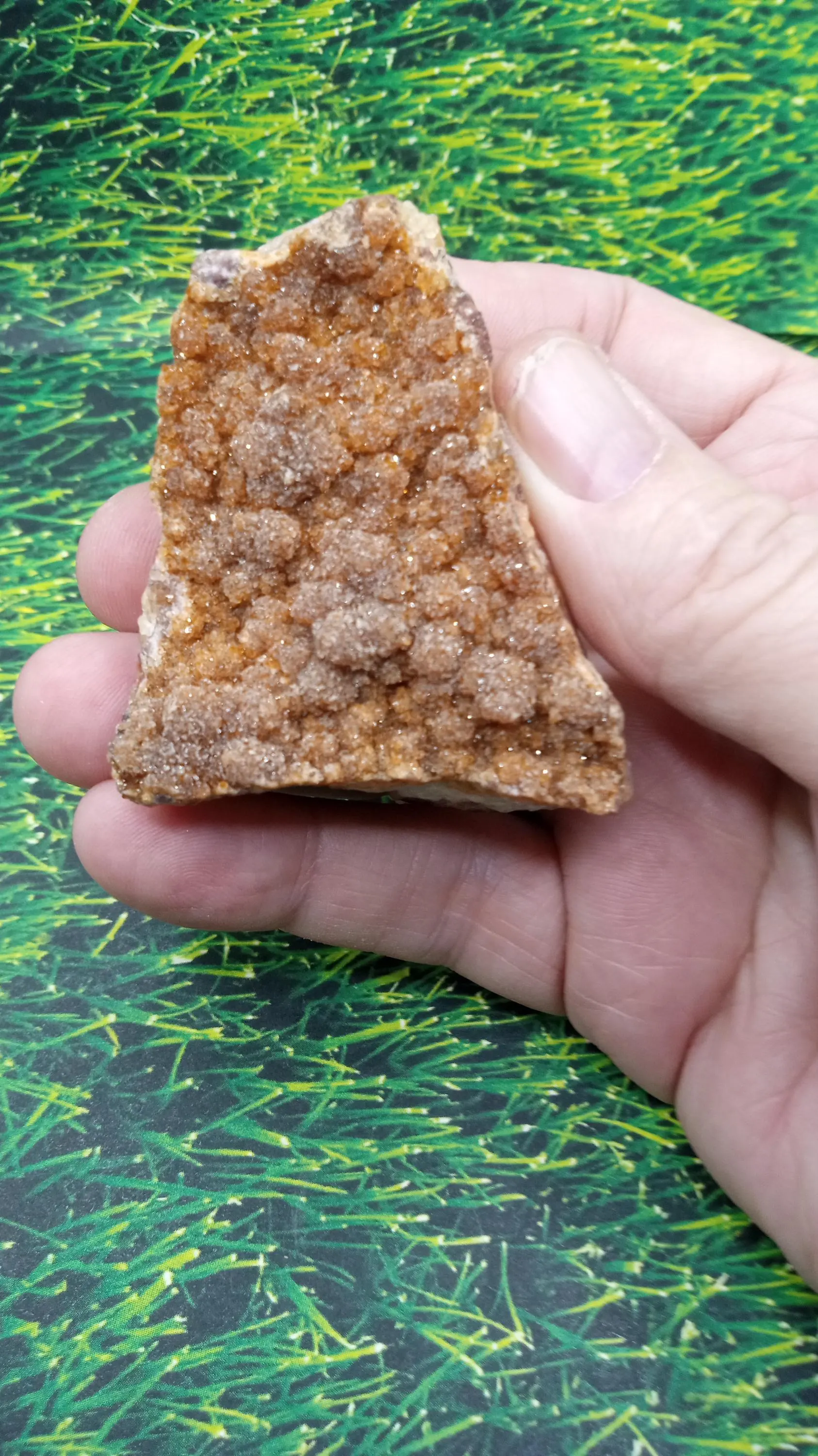 Citrine and Quartz Specimen with Beautiful Crystals
