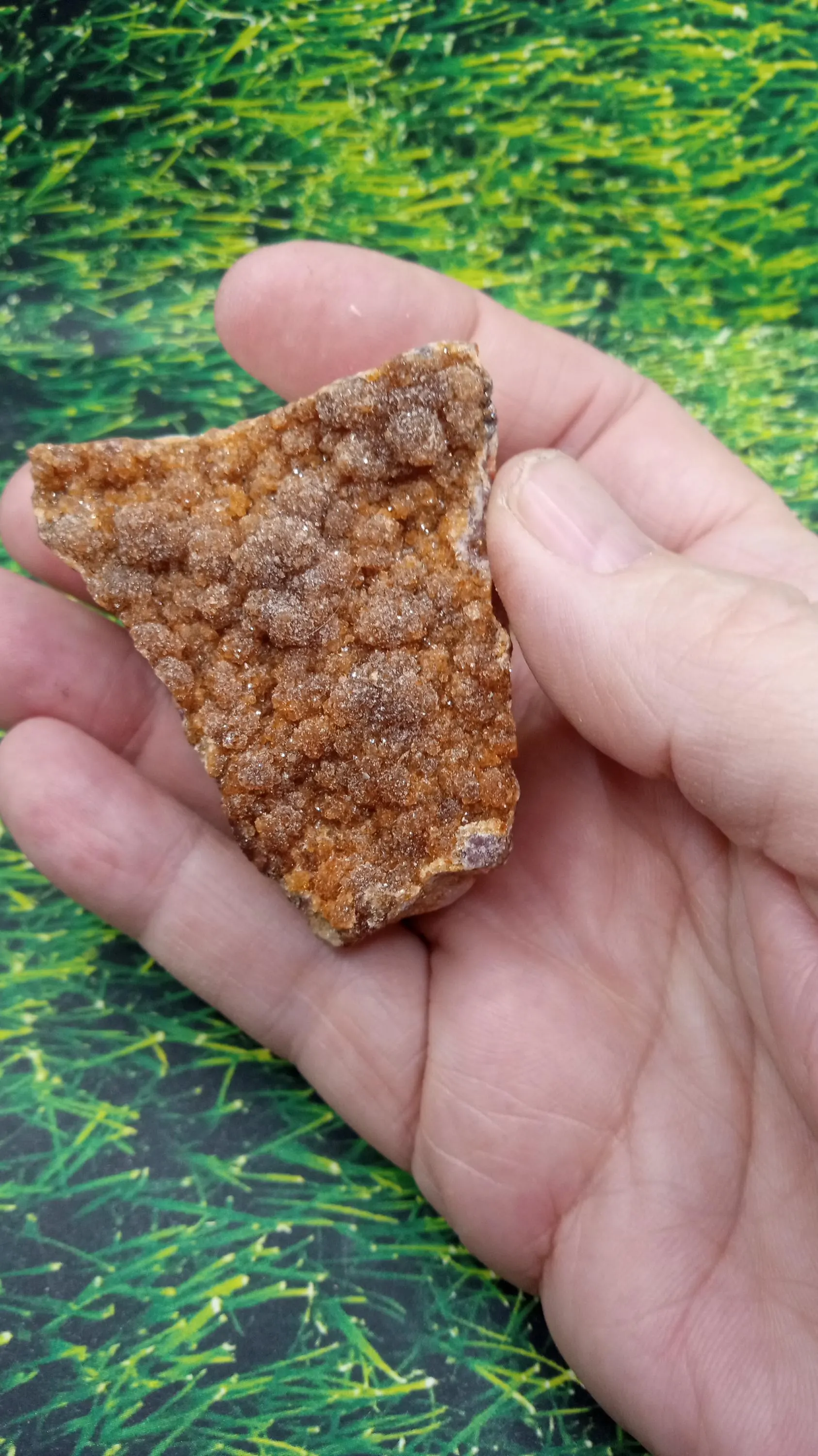Citrine and Quartz Specimen with Beautiful Crystals
