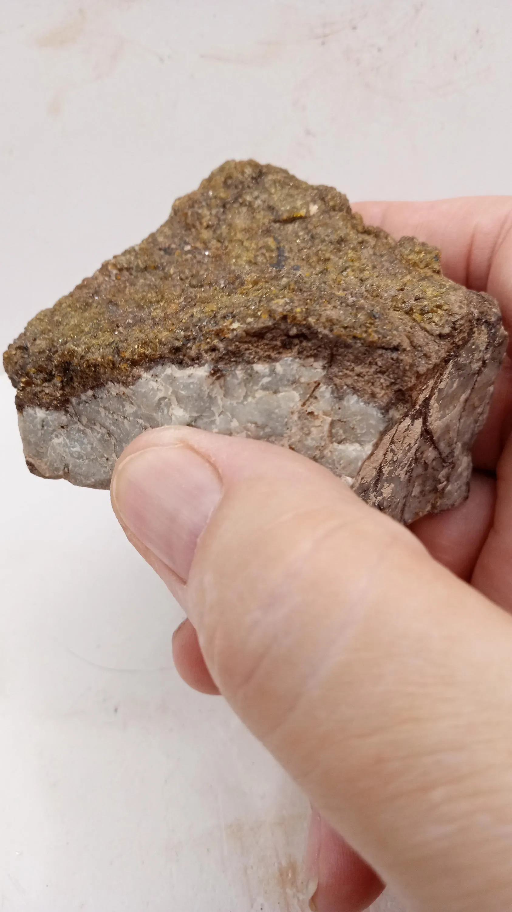 GOLDEN GARNET RARE MINERAL SPECIMEN 