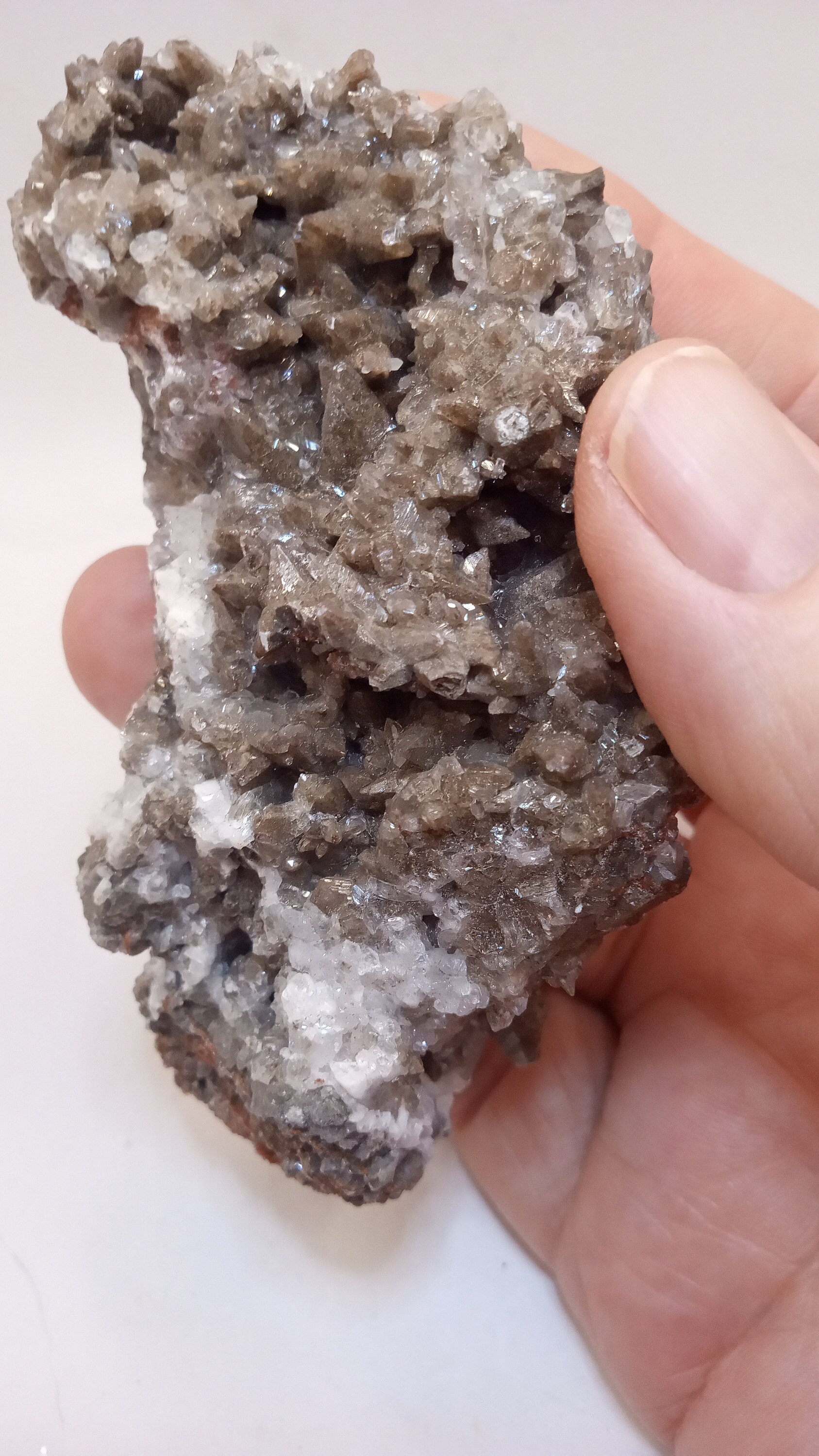 Quartz Calcite Mineral Specimen 