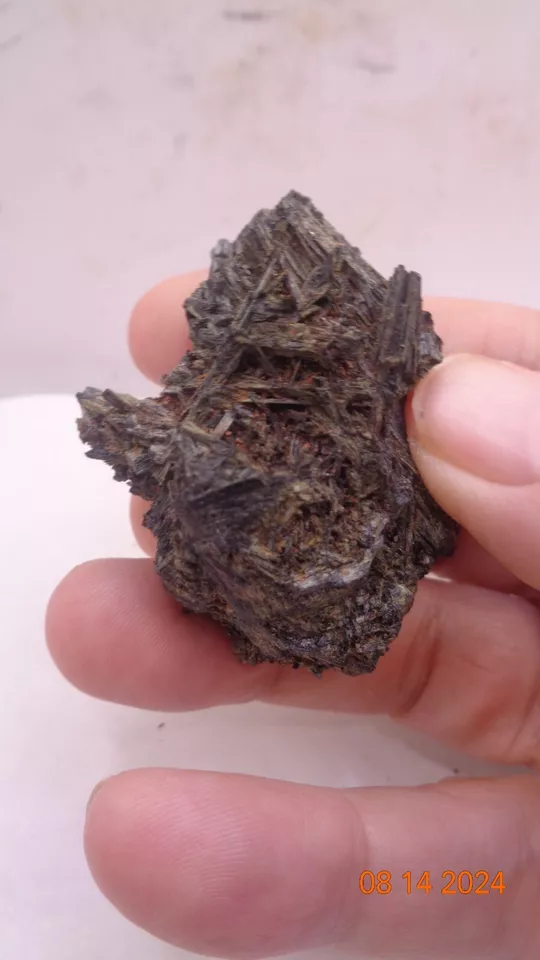 Black Kyanite Mineral Specimen - Great for Displays -