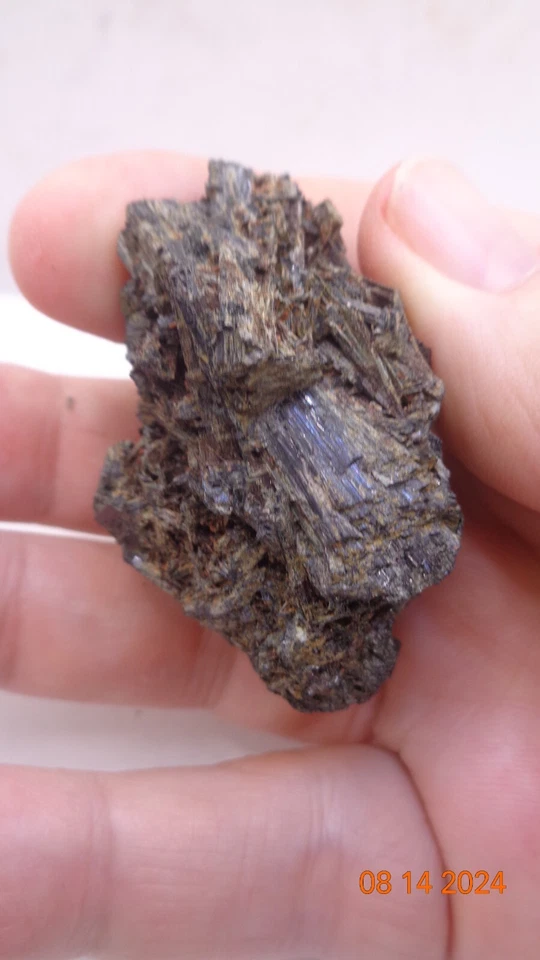 Black Kyanite Mineral Specimen - Great for Displays -