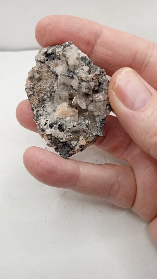 Hausmannite with quartz - considered rare -