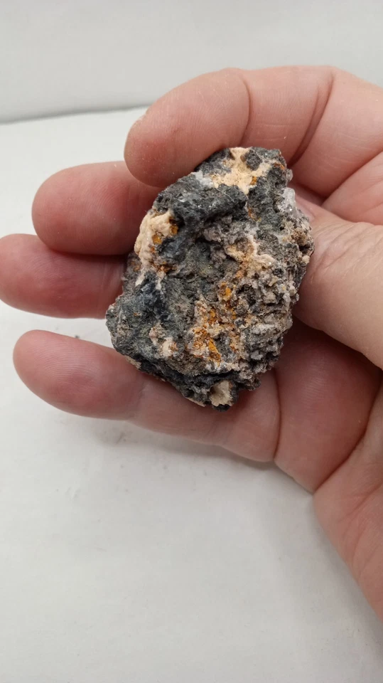 Hausmannite with quartz - considered rare -