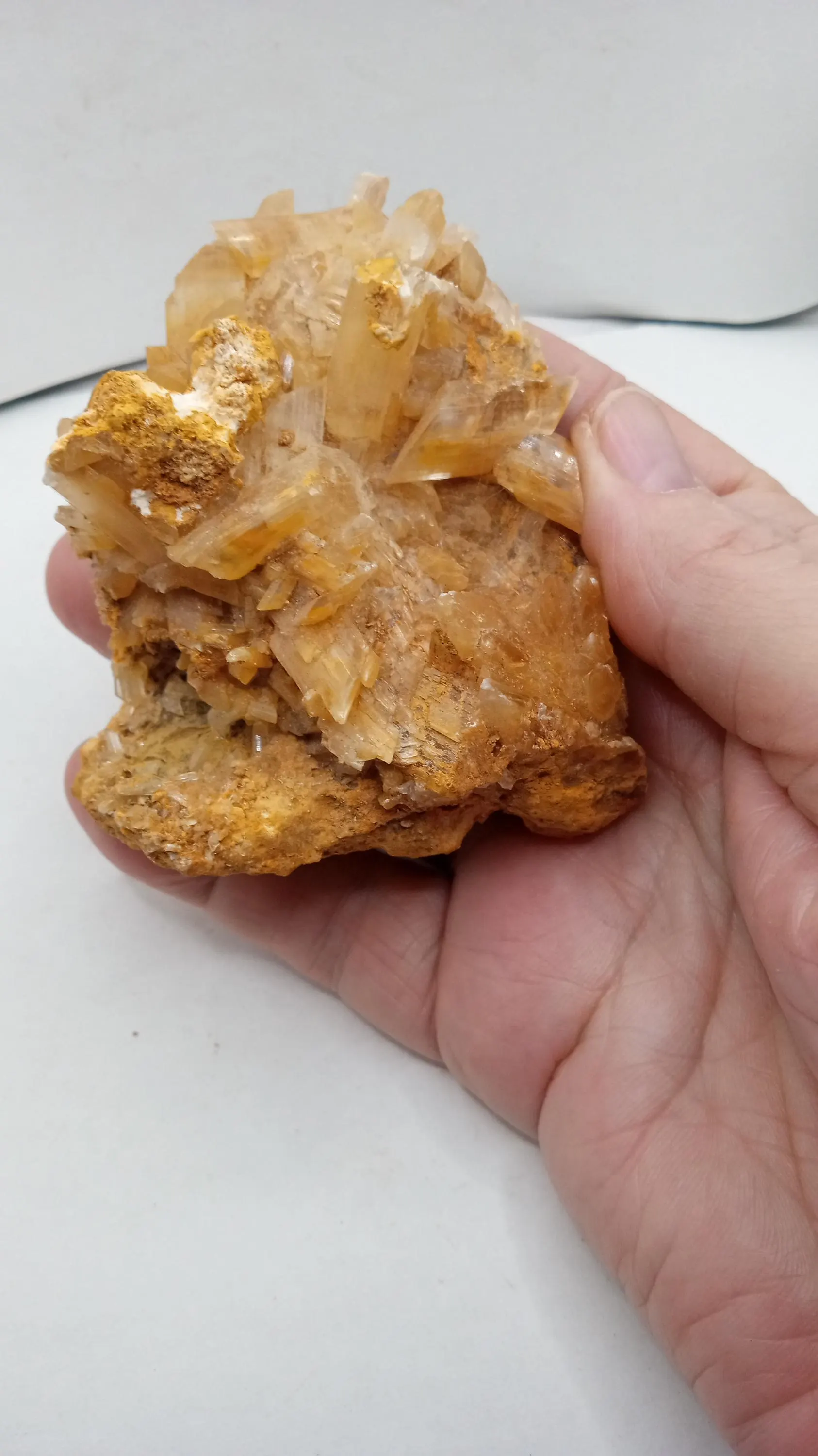 Quartz & Calcite Clear to Gold Colors