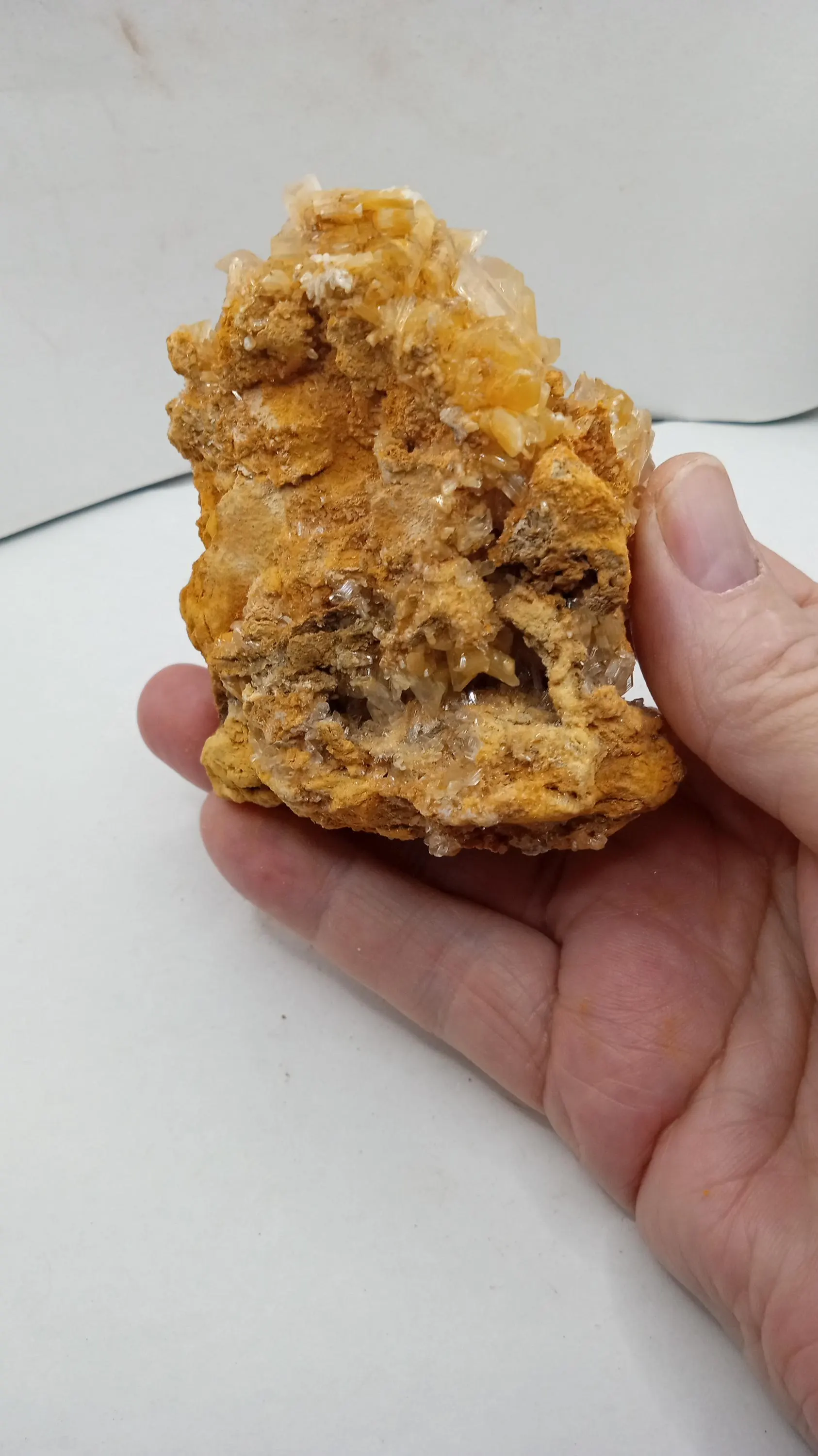 Quartz & Calcite Clear to Gold Colors