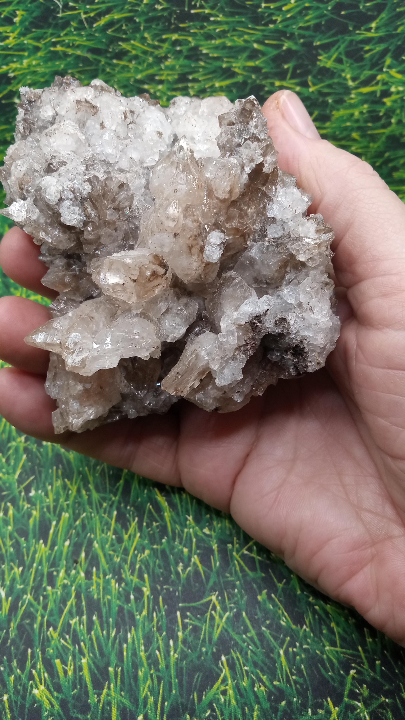 Quartz  w/ Halite Specimen - Arizona ~Sparkles all over ~