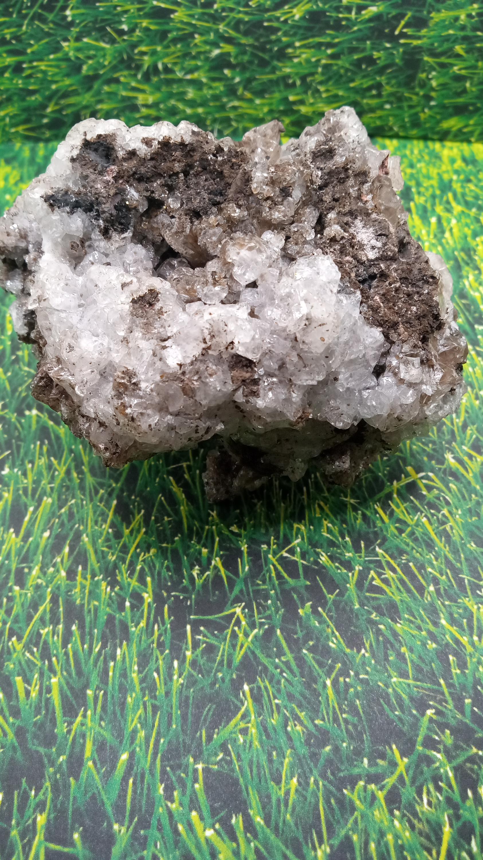 Quartz  w/ Halite Specimen - Arizona ~Sparkles all over ~