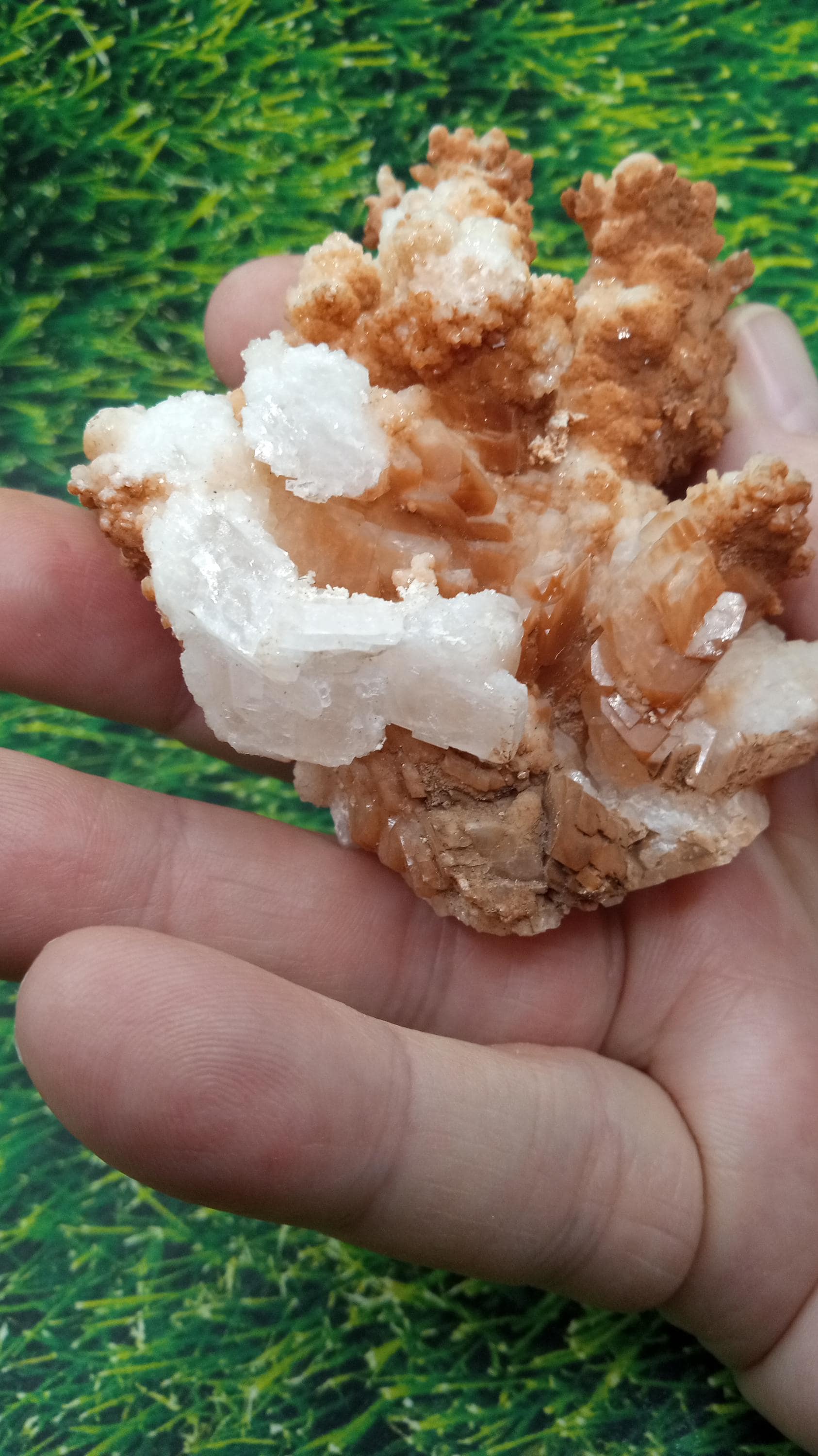 Stilbite w/ Quartz Beautiful Mineral Specimen