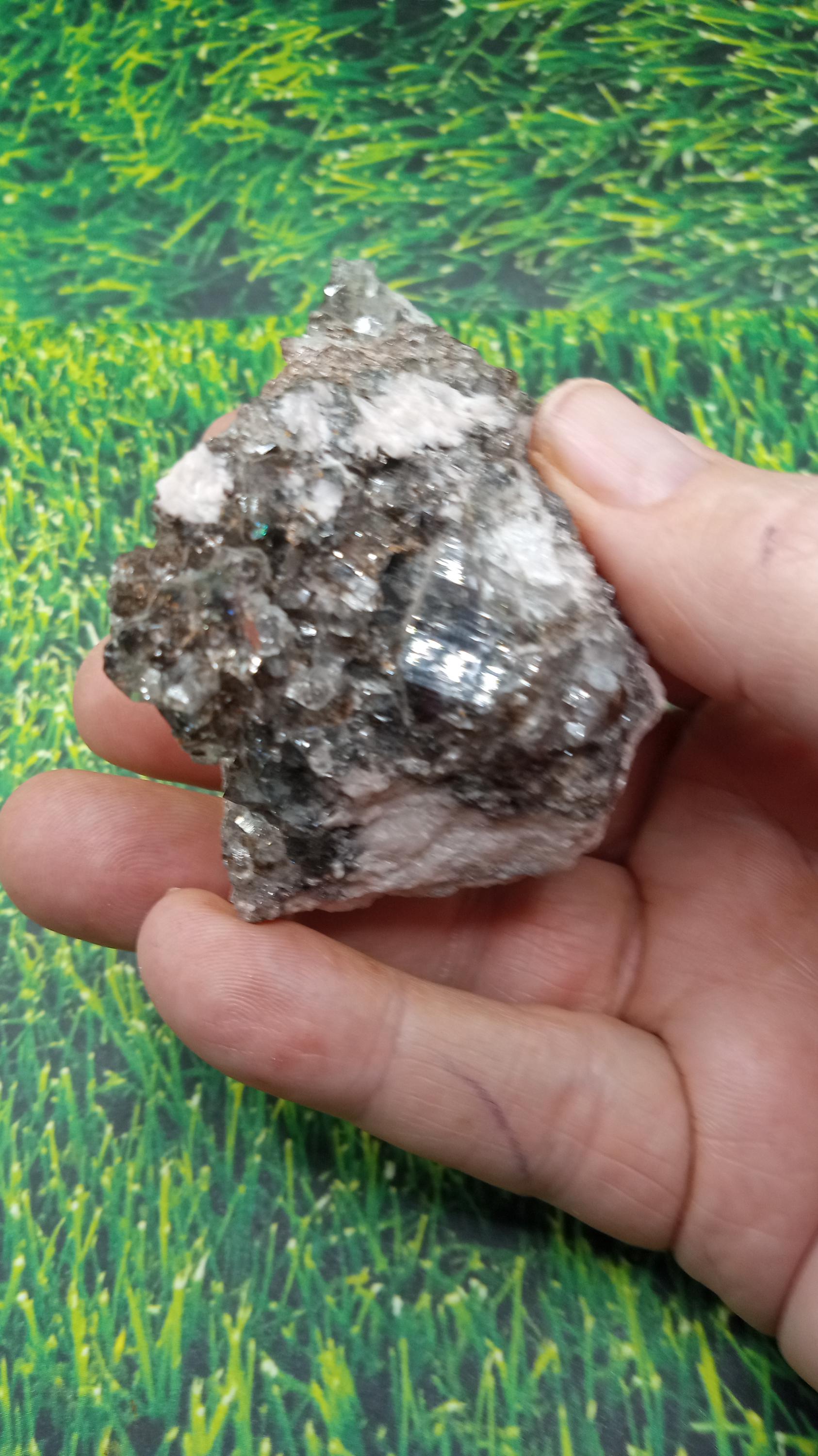 Halite Smoky Quartz  White Quartz 