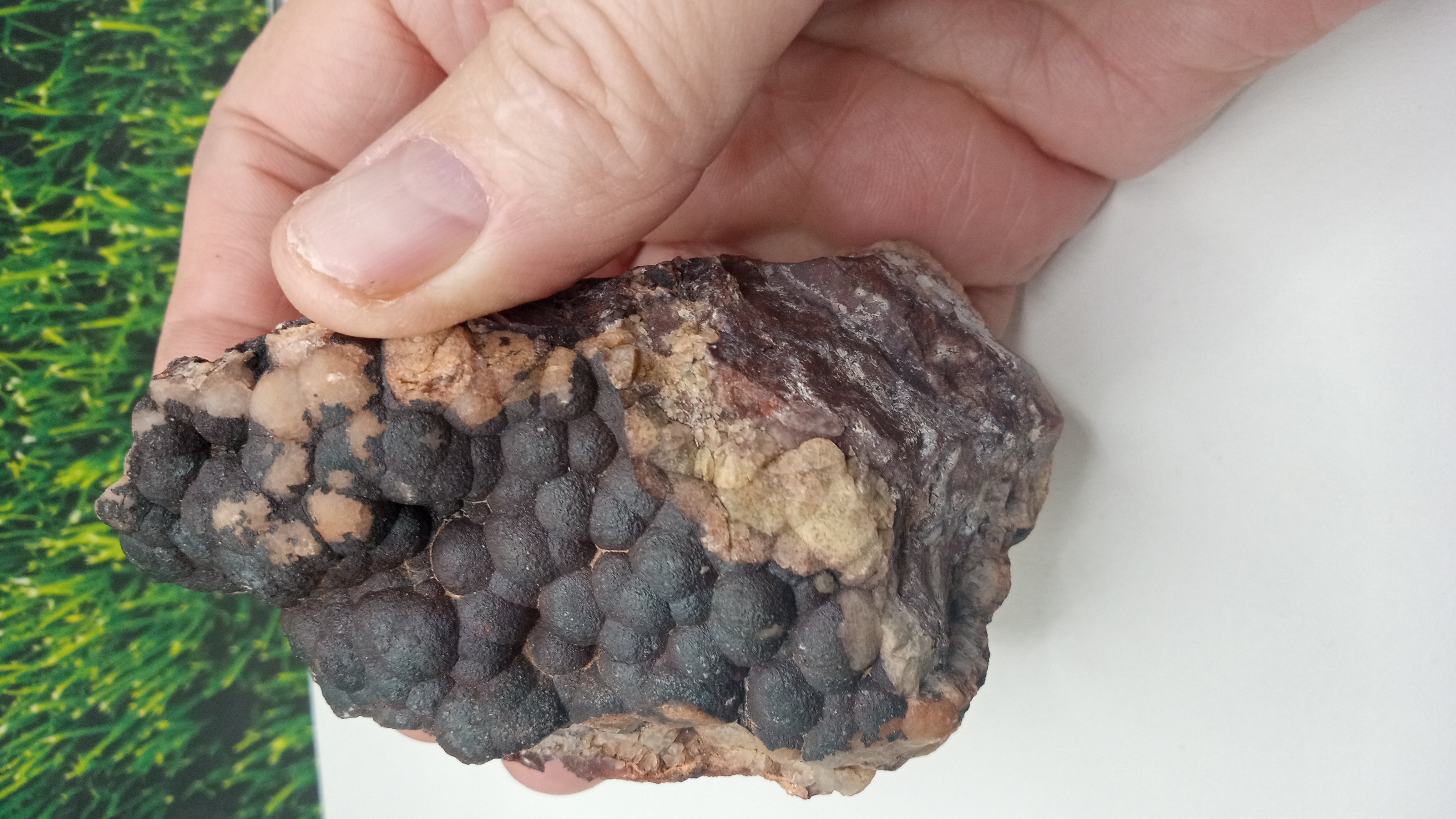 Hematite Mineral Specimen - Bubbles ~ Doña Ana County  (Iron Hill Mining District) NM