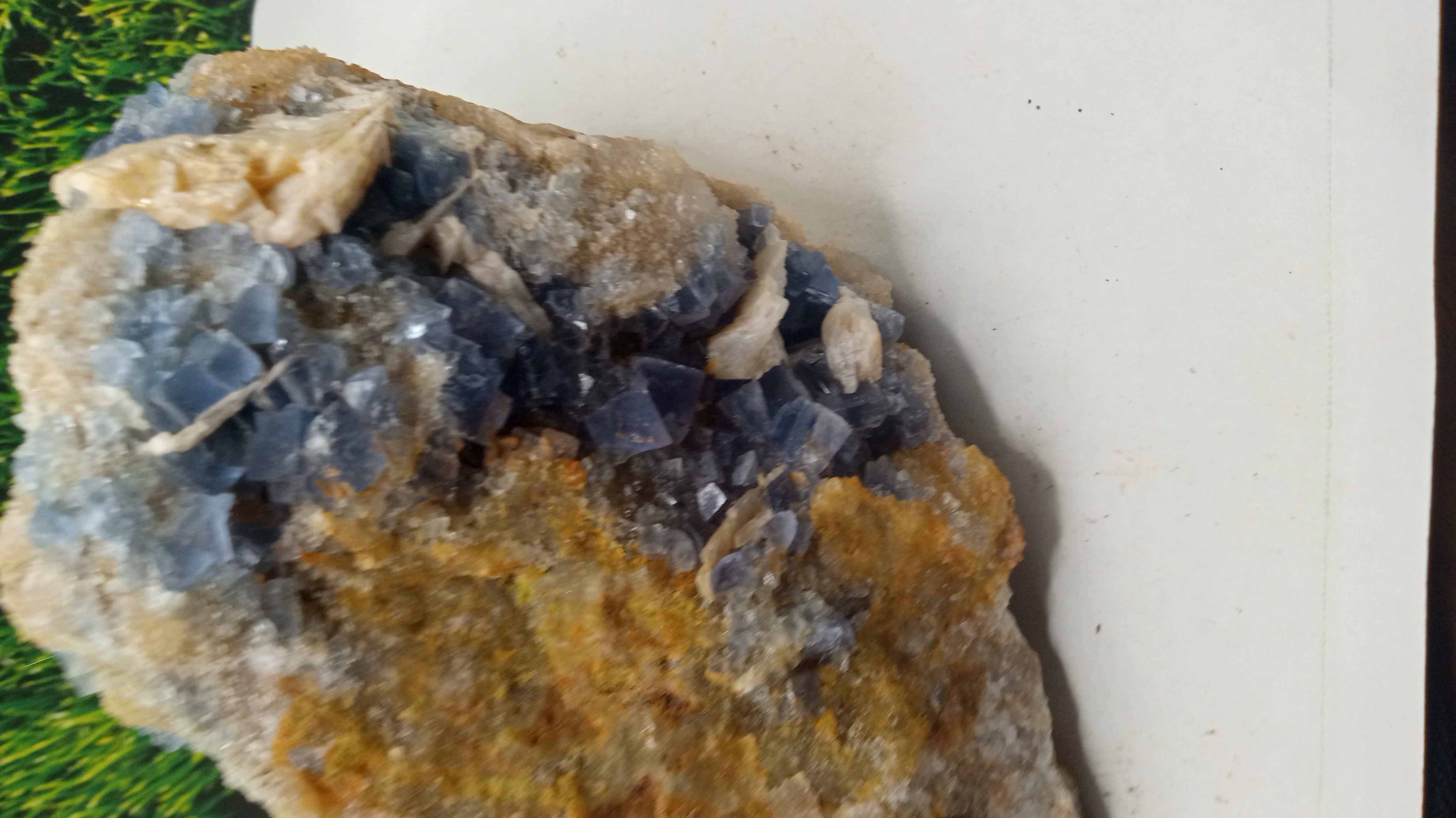 Stunning Blue Fluorite - Large ~ Blanchard Mine - New Mexico -