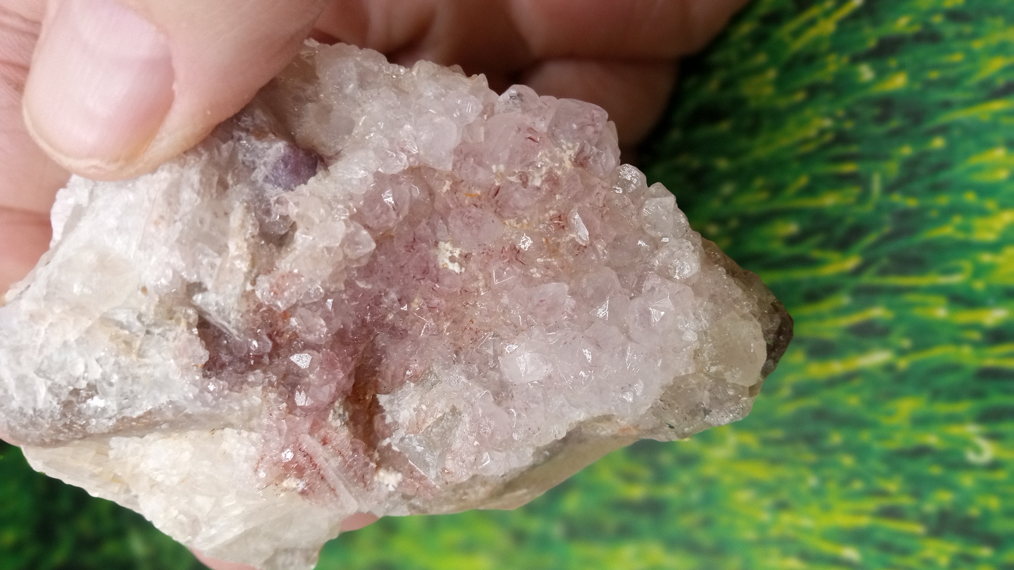 Beautfiul Peach Quartz Mineral Specimen ~ Otero County New Mexico ~