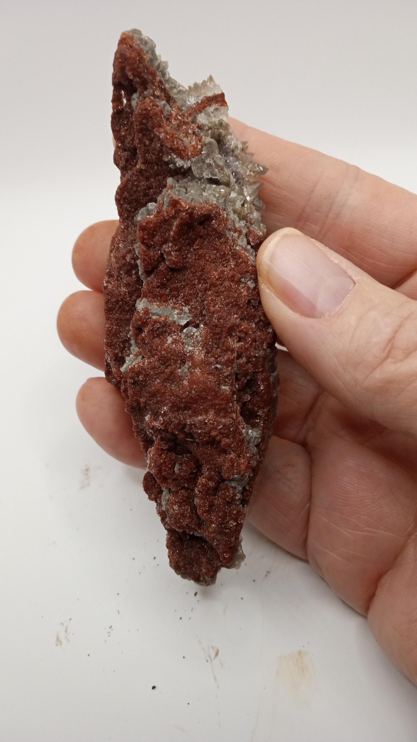 Scheelite / Calcite / Vanadnite - Mineral Specimen 