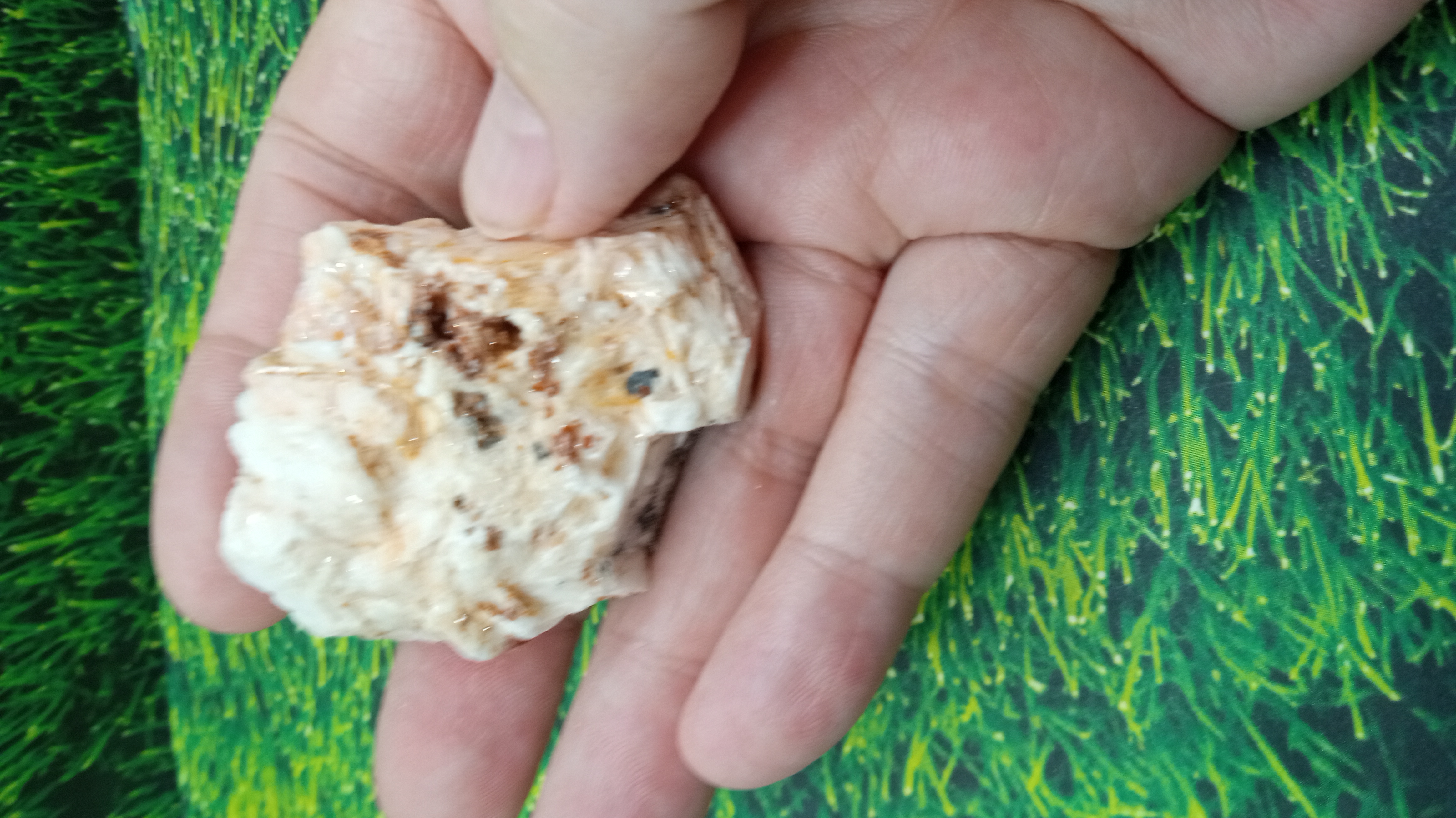 Vanadinite with Blades Mineral Specimen 