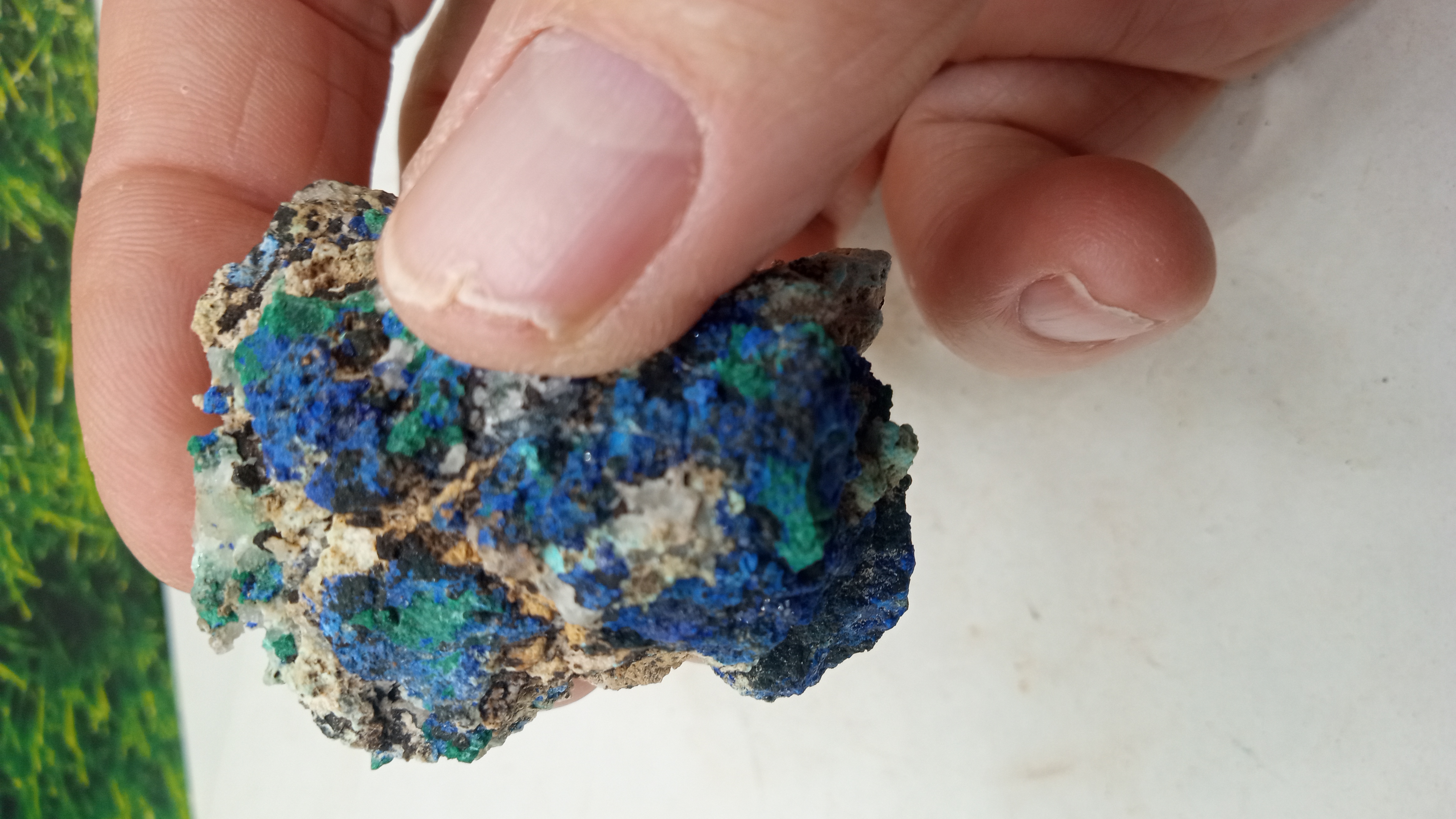 Azurite / Malachite Mineral Combo Nice - New Mexico -