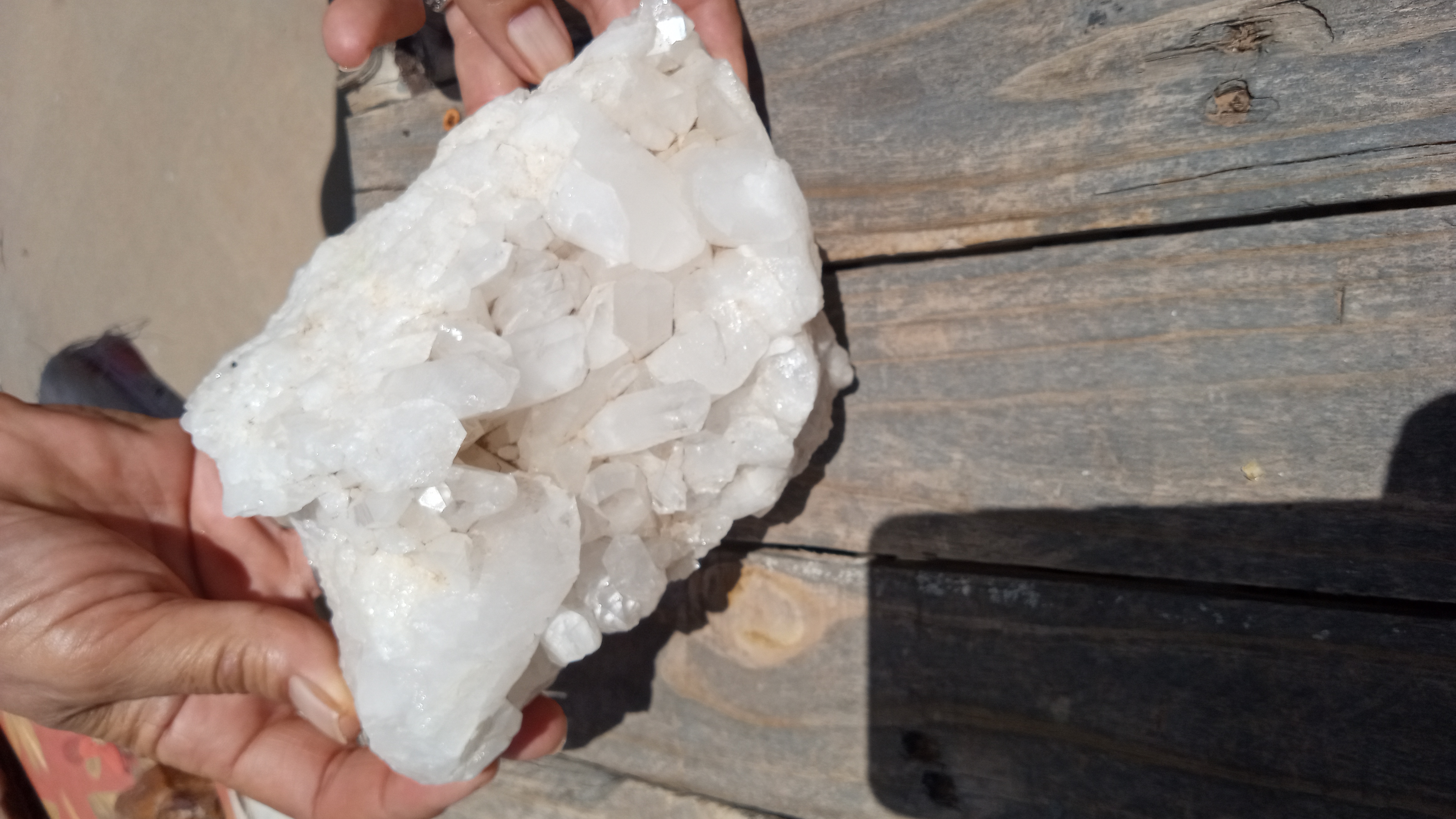 Stunning Clear & White Quartz
