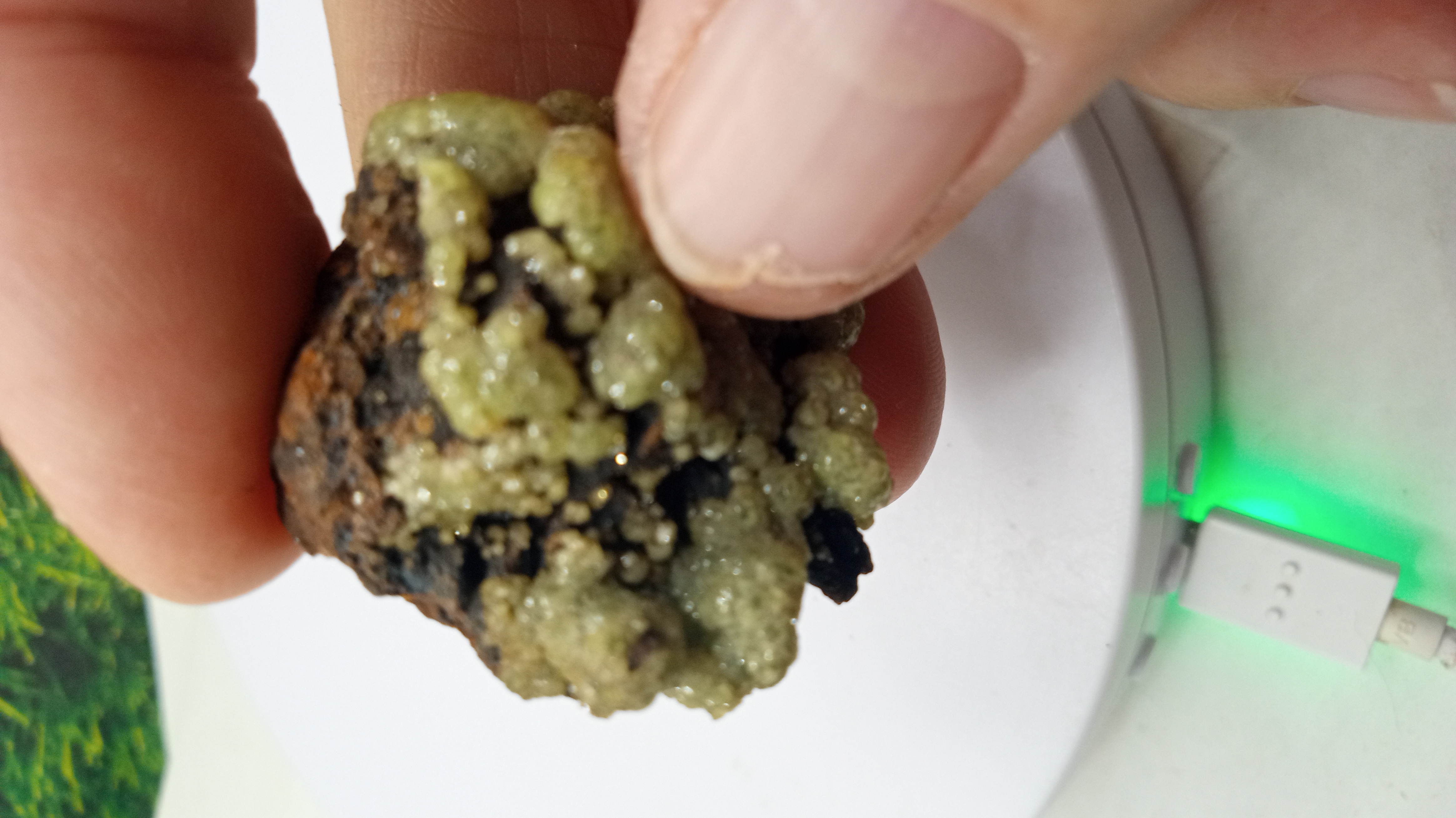 Adamite Specimen Ojuela Mine in Mapimí, Durango, Mexico