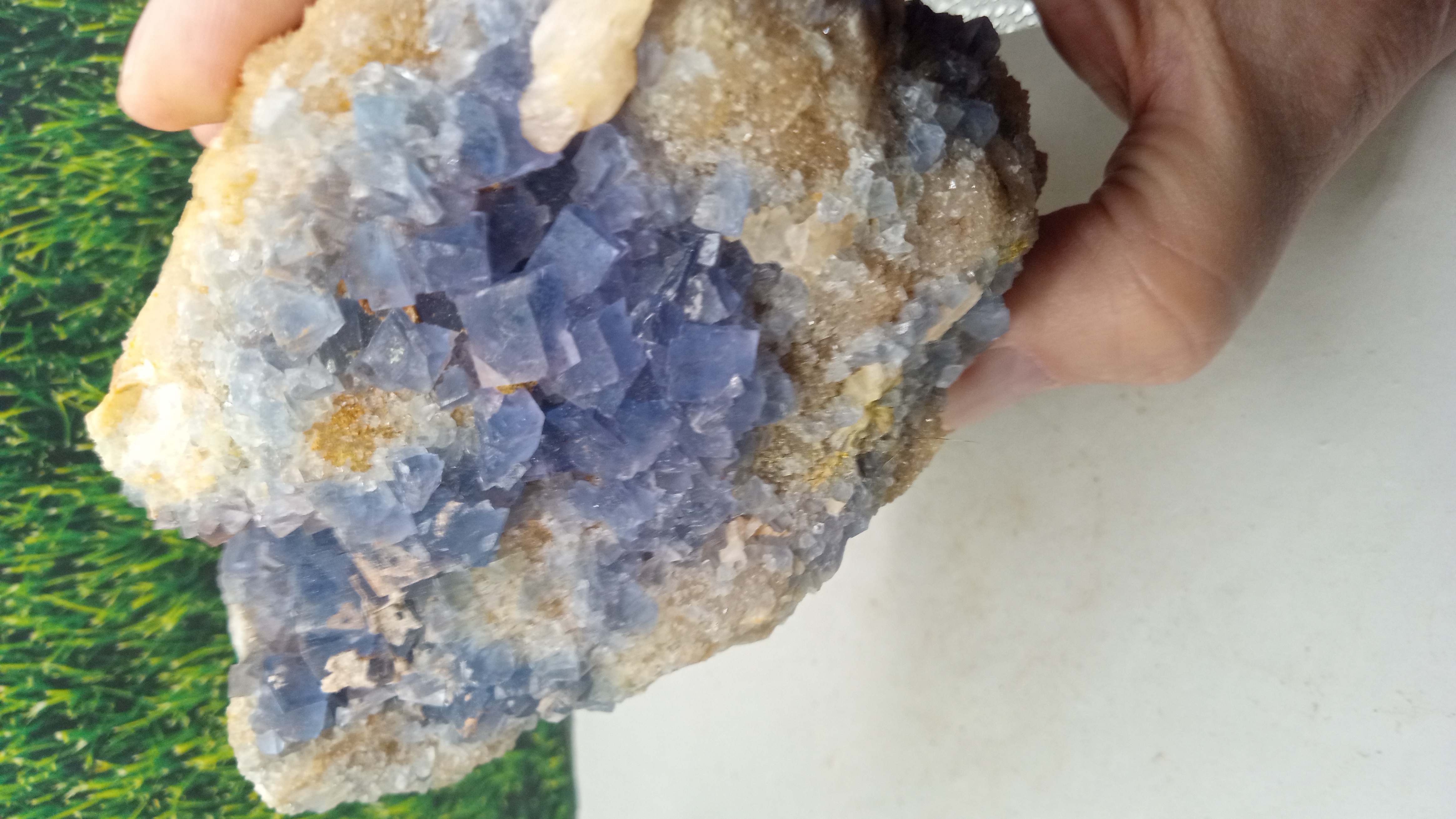 Stunning Blue Fluorite - Large ~ Blanchard Mine - New Mexico -