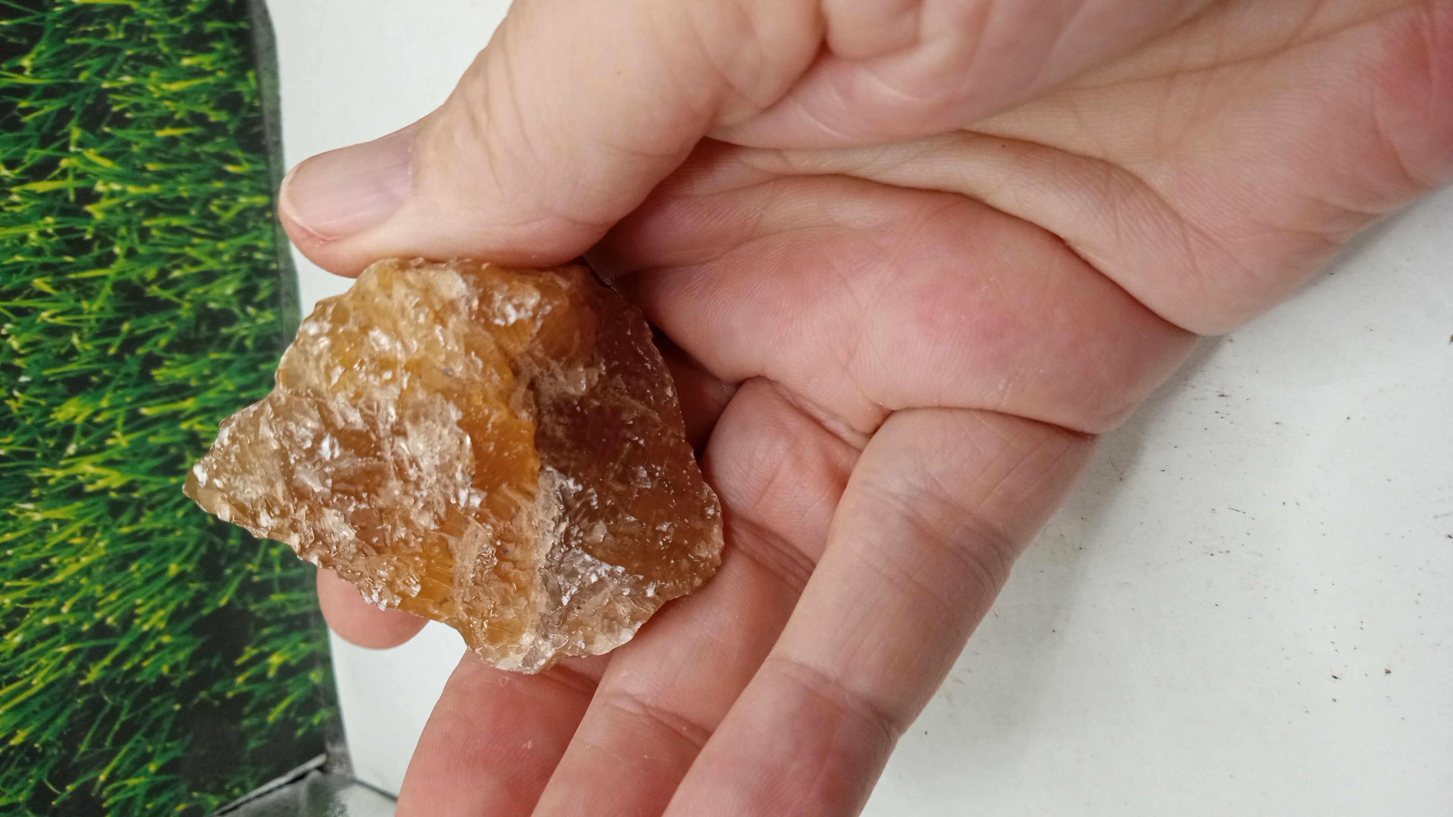 Brown Calcite Mineral Specimens from Brazil ( 2 ) Included ~