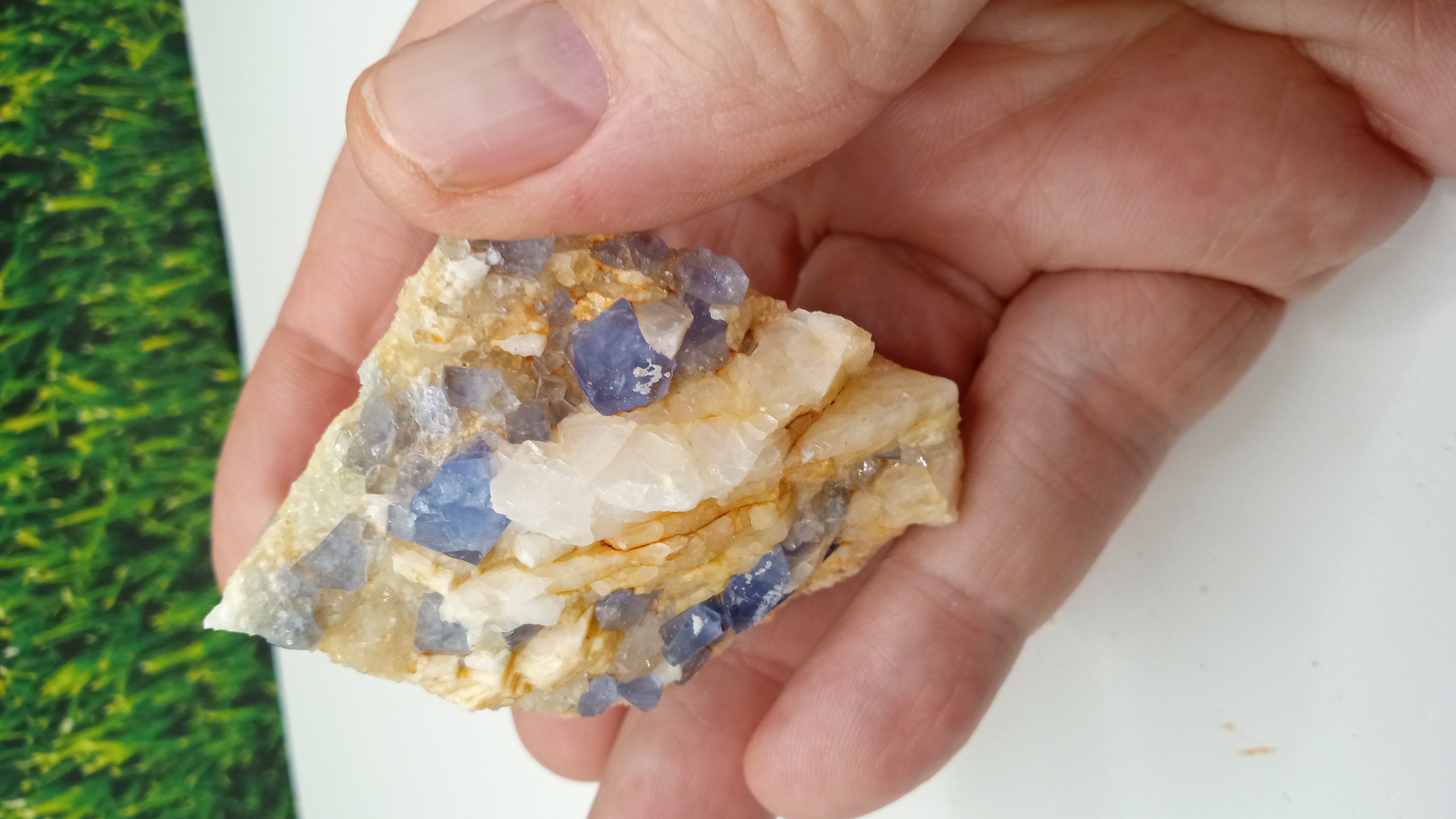 Stunning Blue Fluorite Mineral Specimen - New Mexico