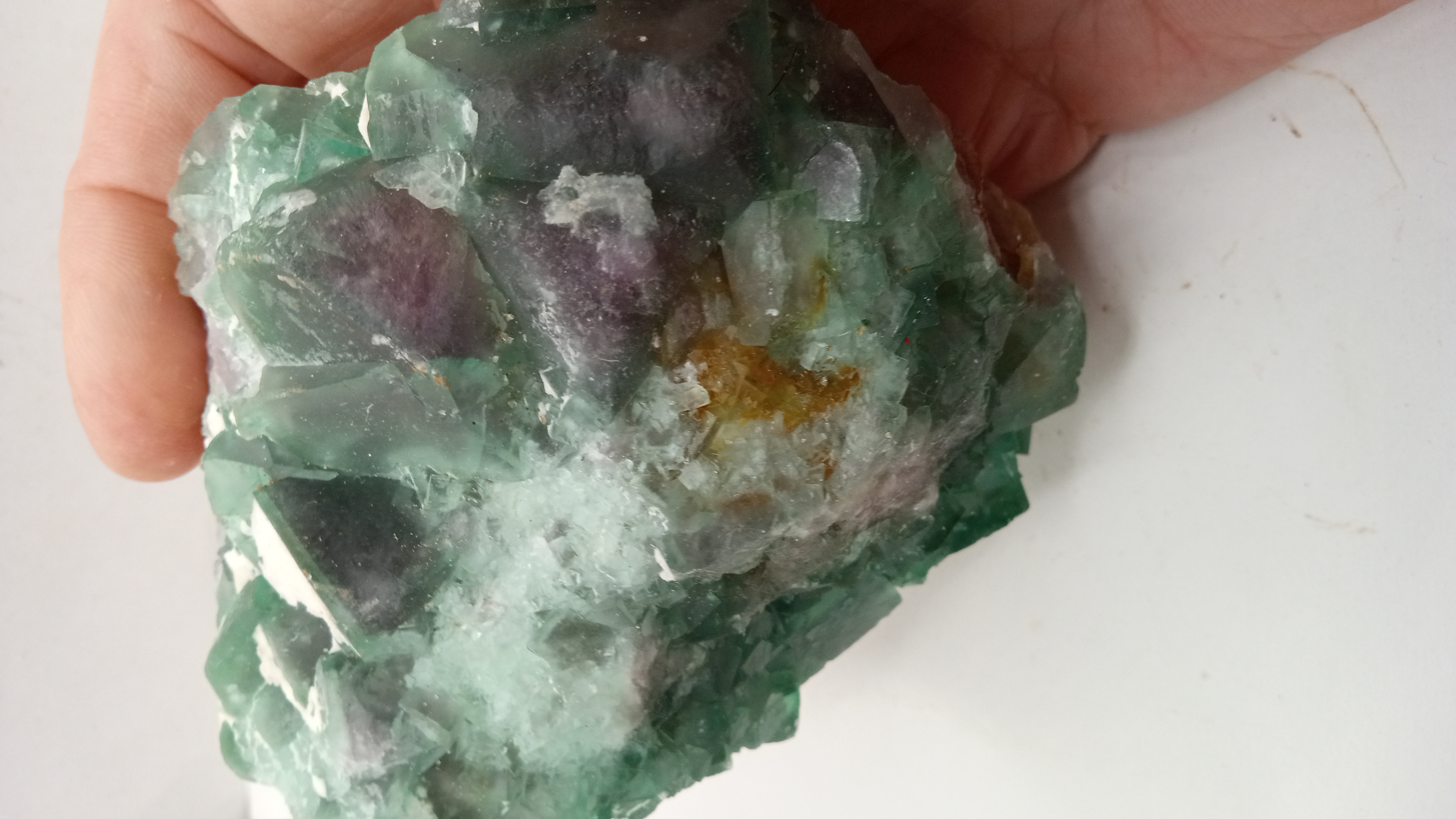 Deep Green Fluorite Specimen from South Africa,