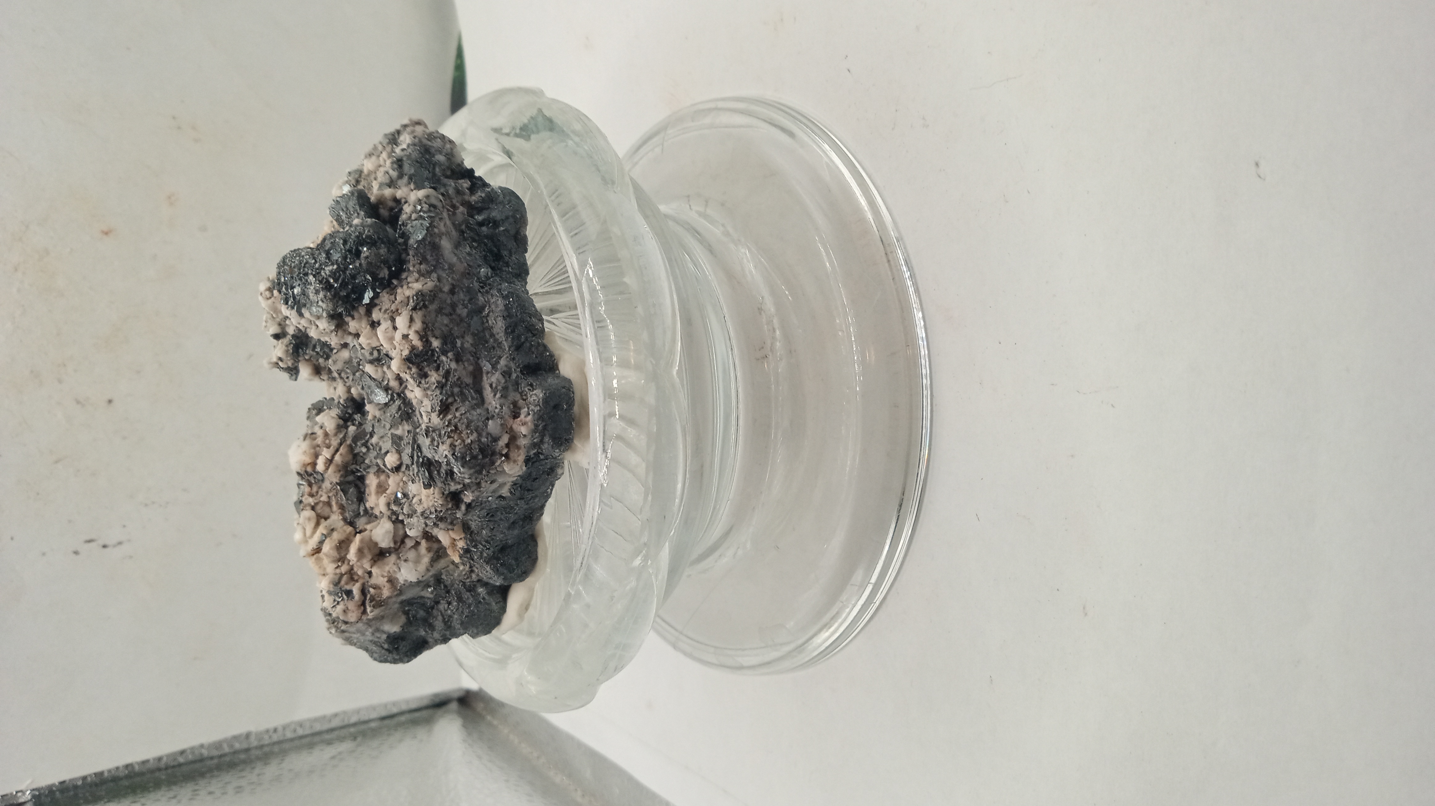 Sparkly Pegmatite - on Stand - Mexico -