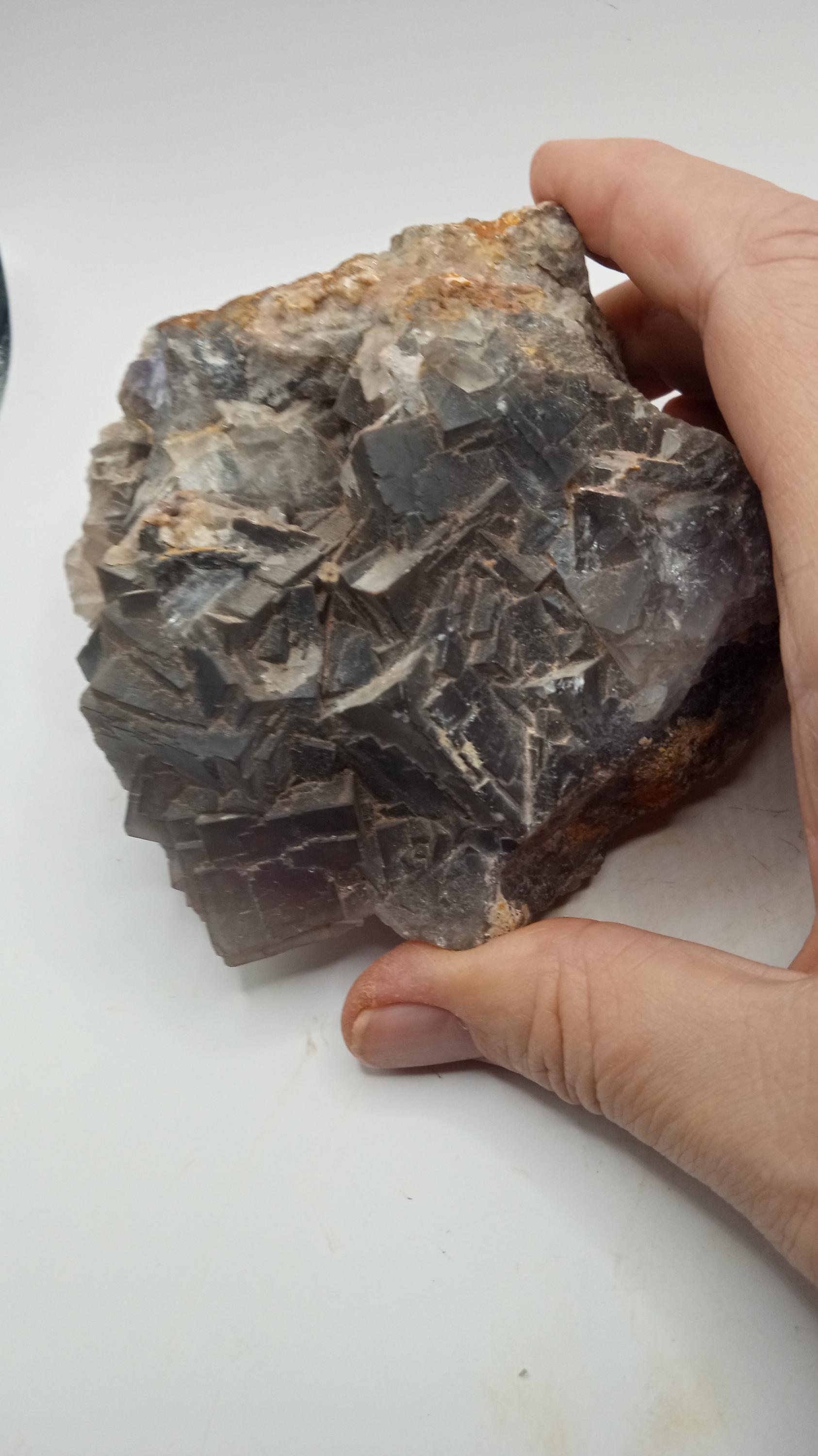 Fluorite Dark Blue - Rare find Mineral Specimen