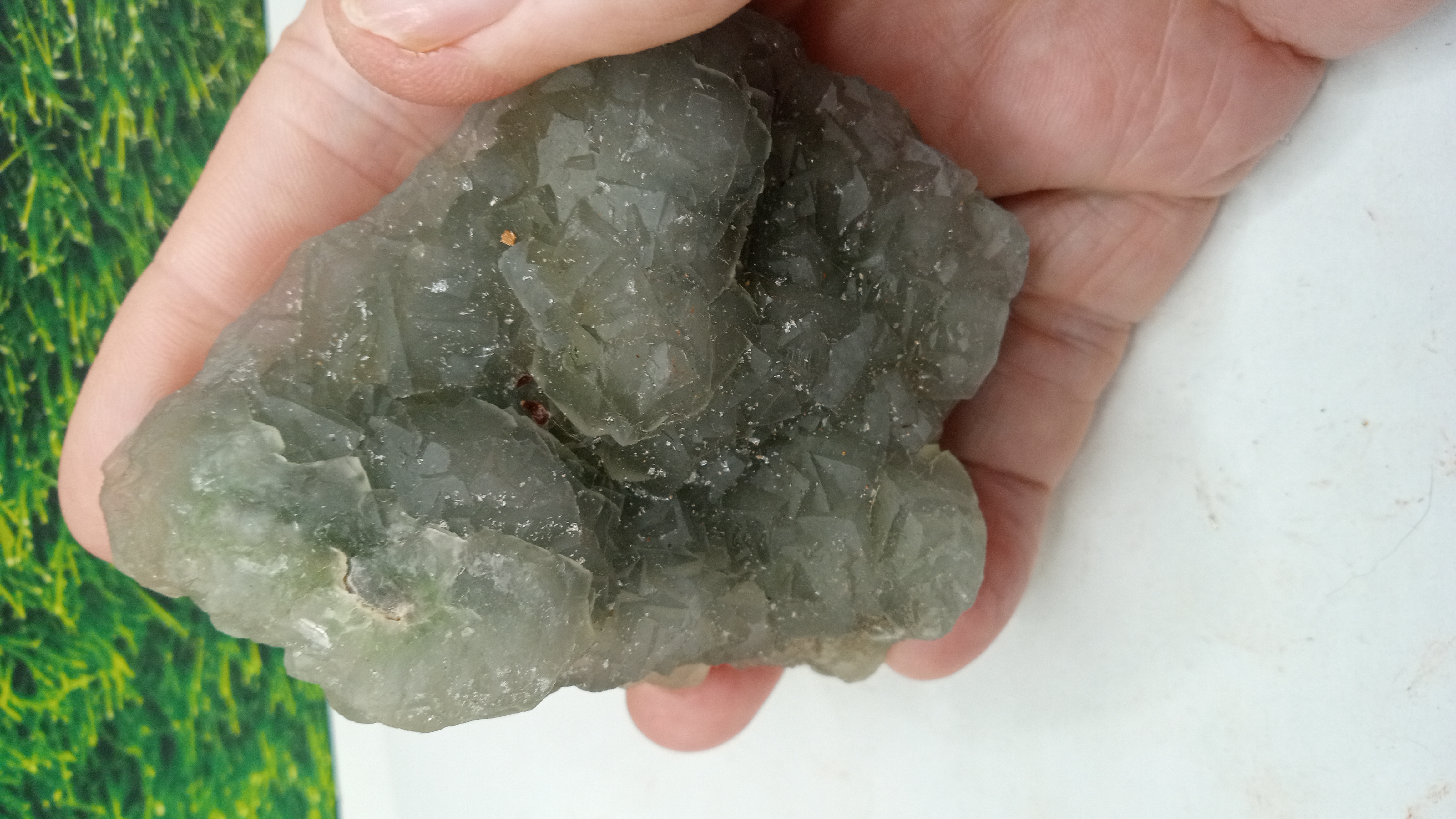 Super Dark Green Fluorite ~ GILA FLUORSPAR DISTRICT AZ