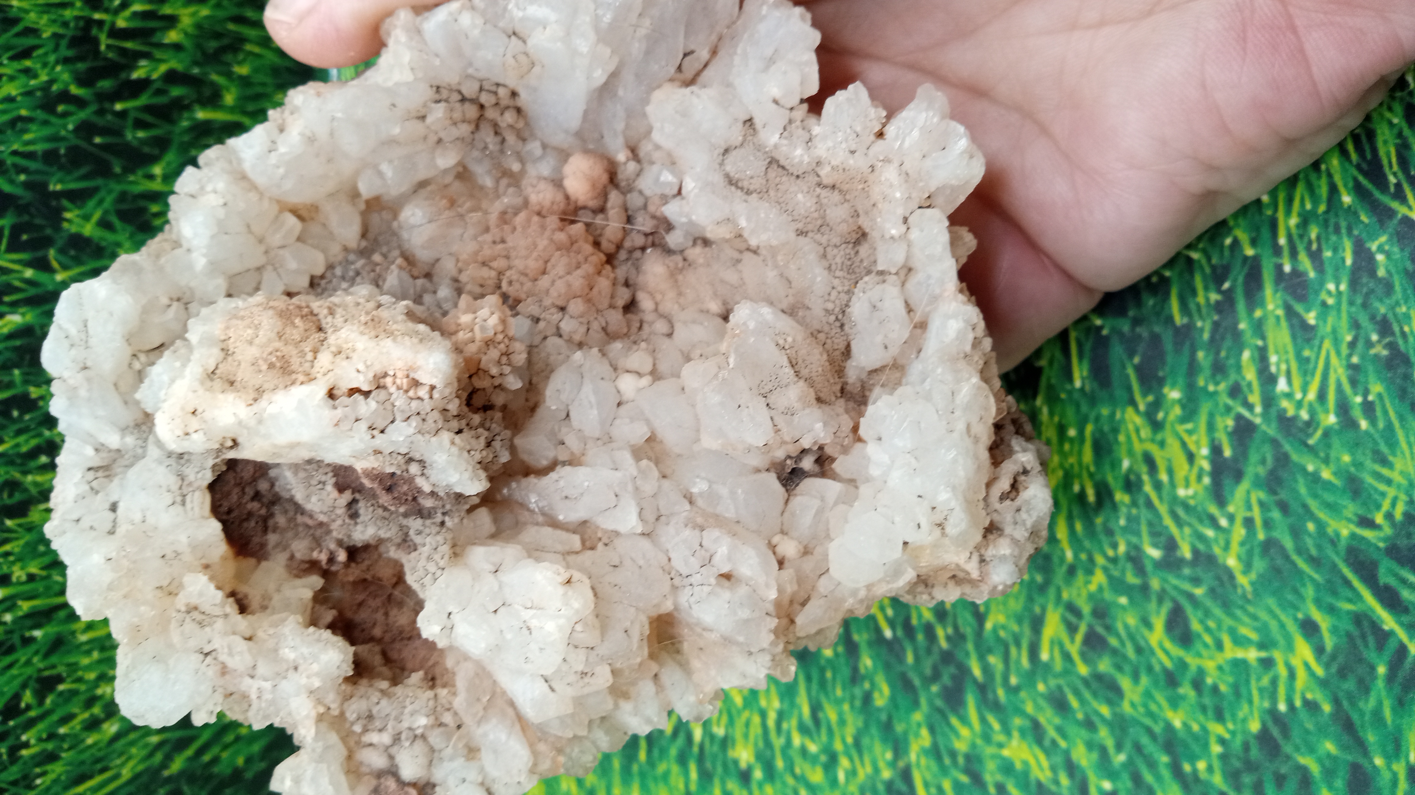 Pink Himalayan Quartz Mineral Specimen