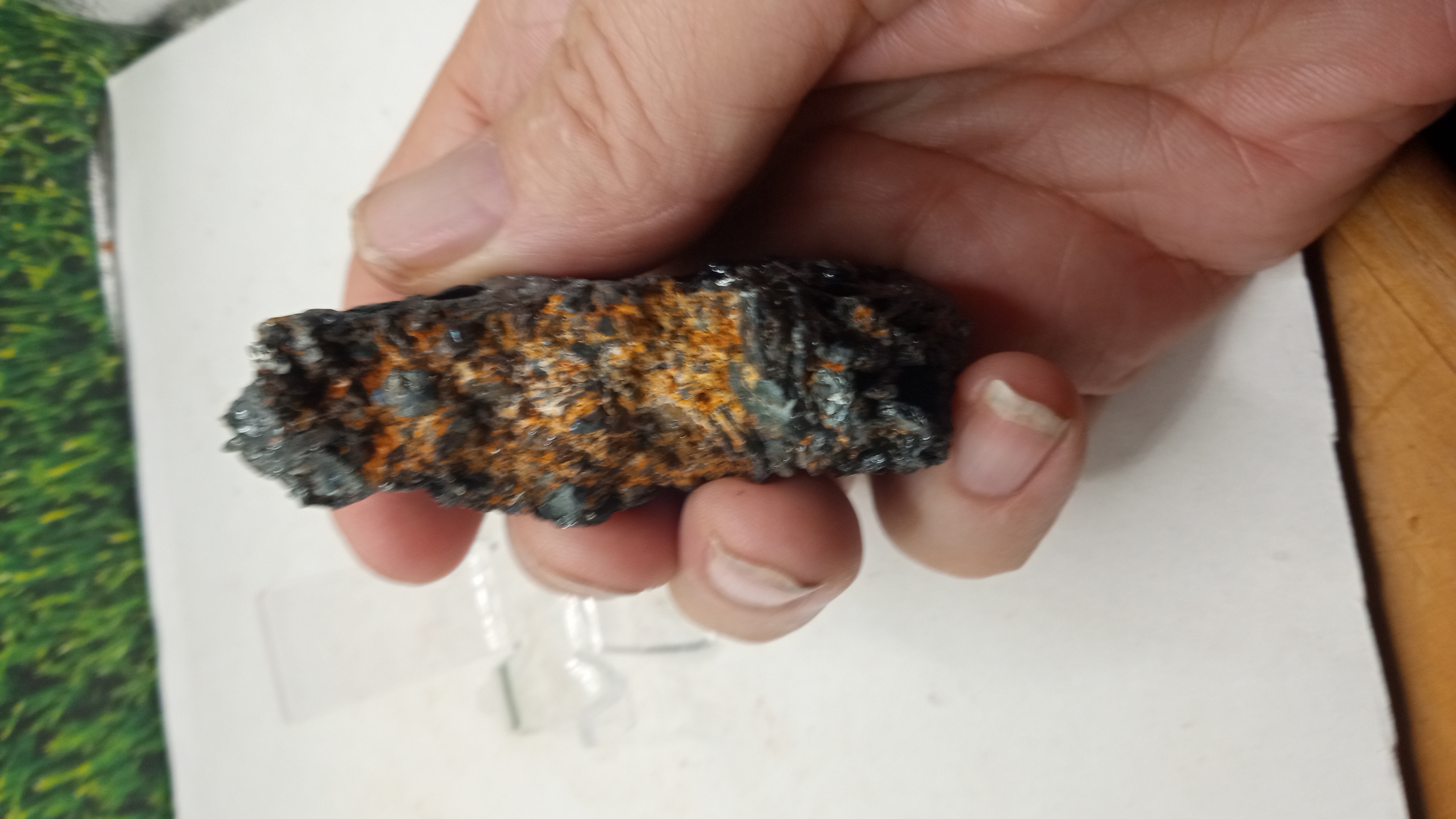 Pyrite w/ Brookite - Rare New Mexico Find ~ Stand Included ~