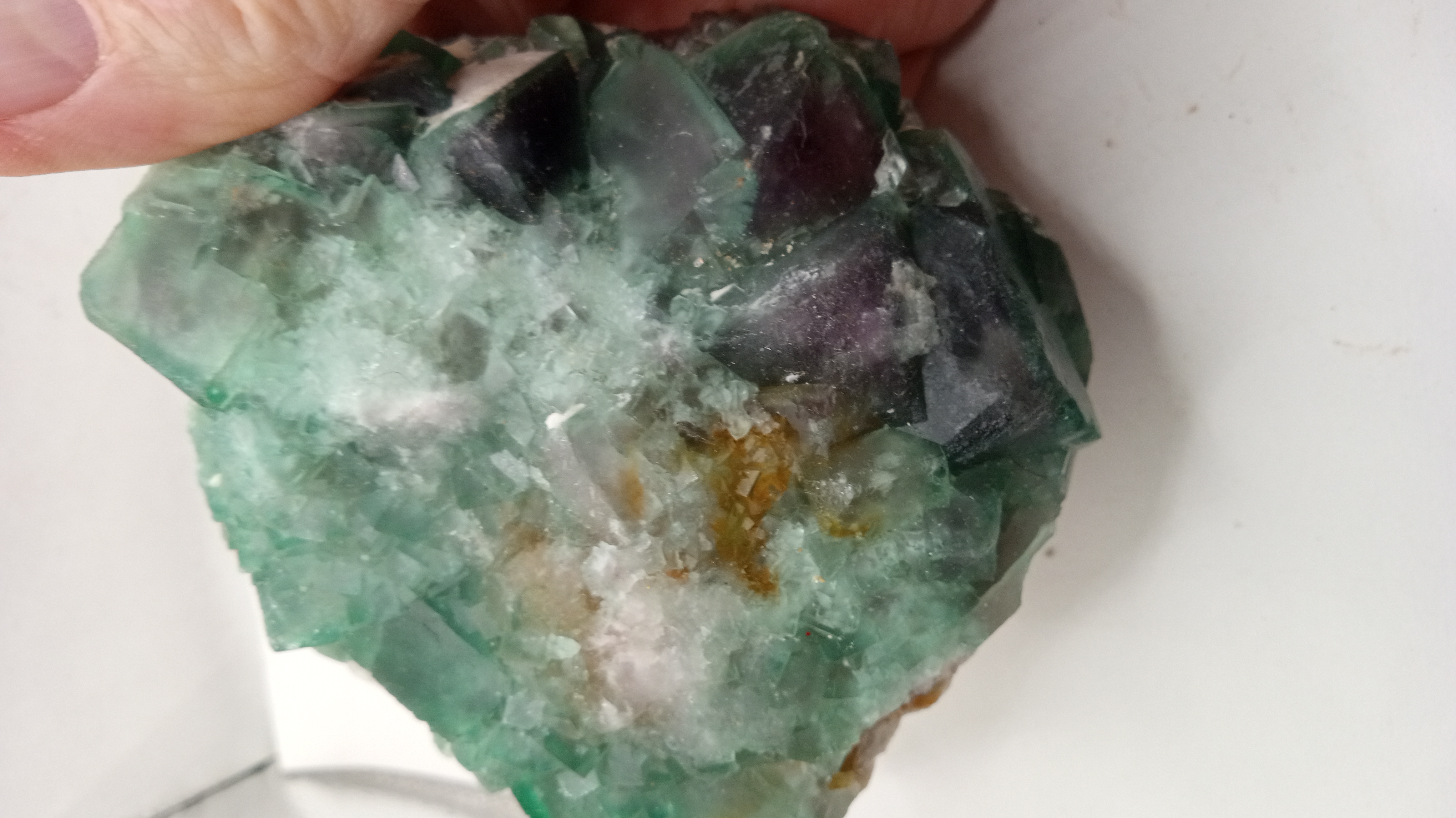 Deep Green Fluorite Specimen from South Africa,