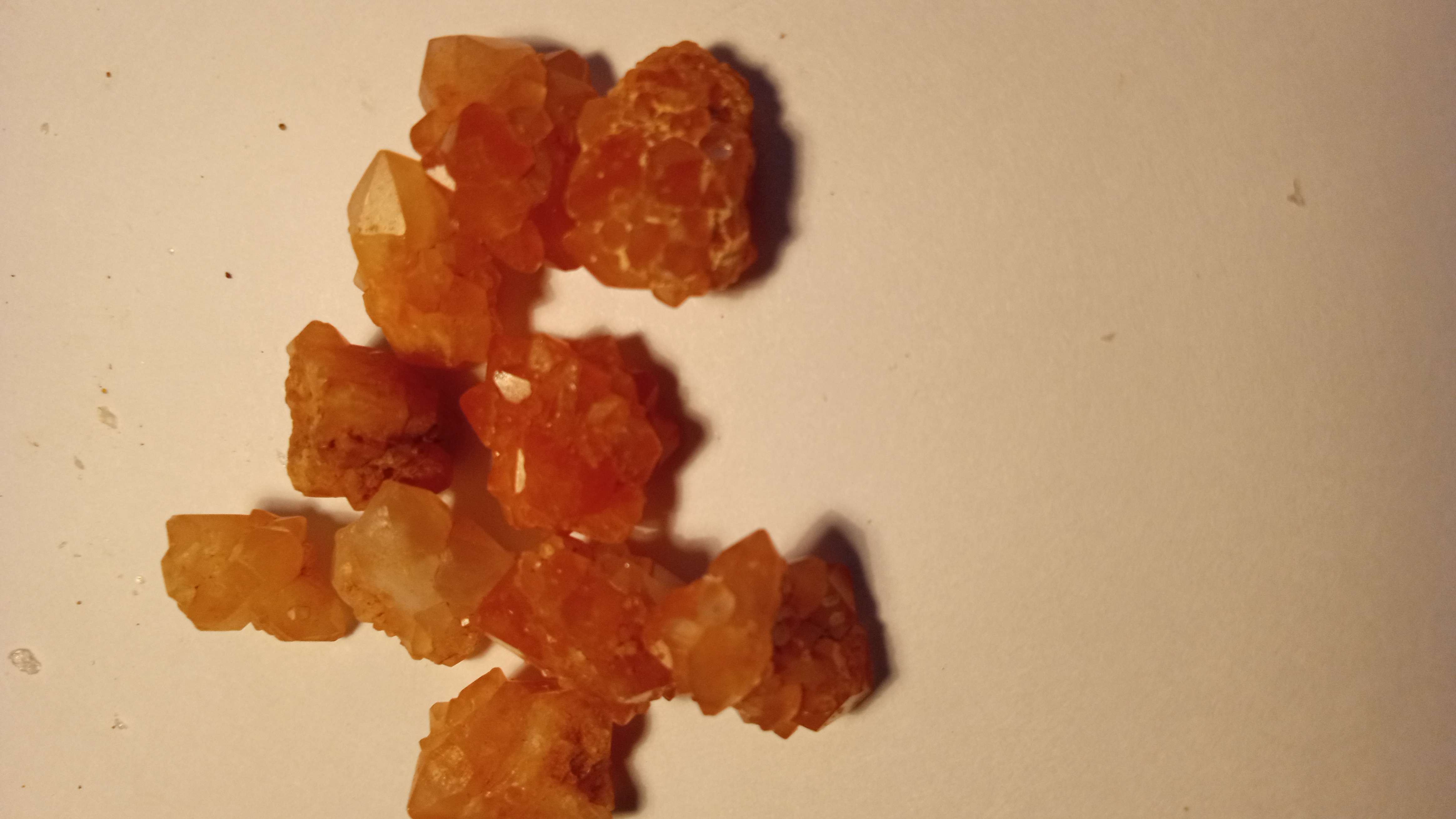 Peco's Diamonds ( 10 ) found in Pecos River, New Mexico ~