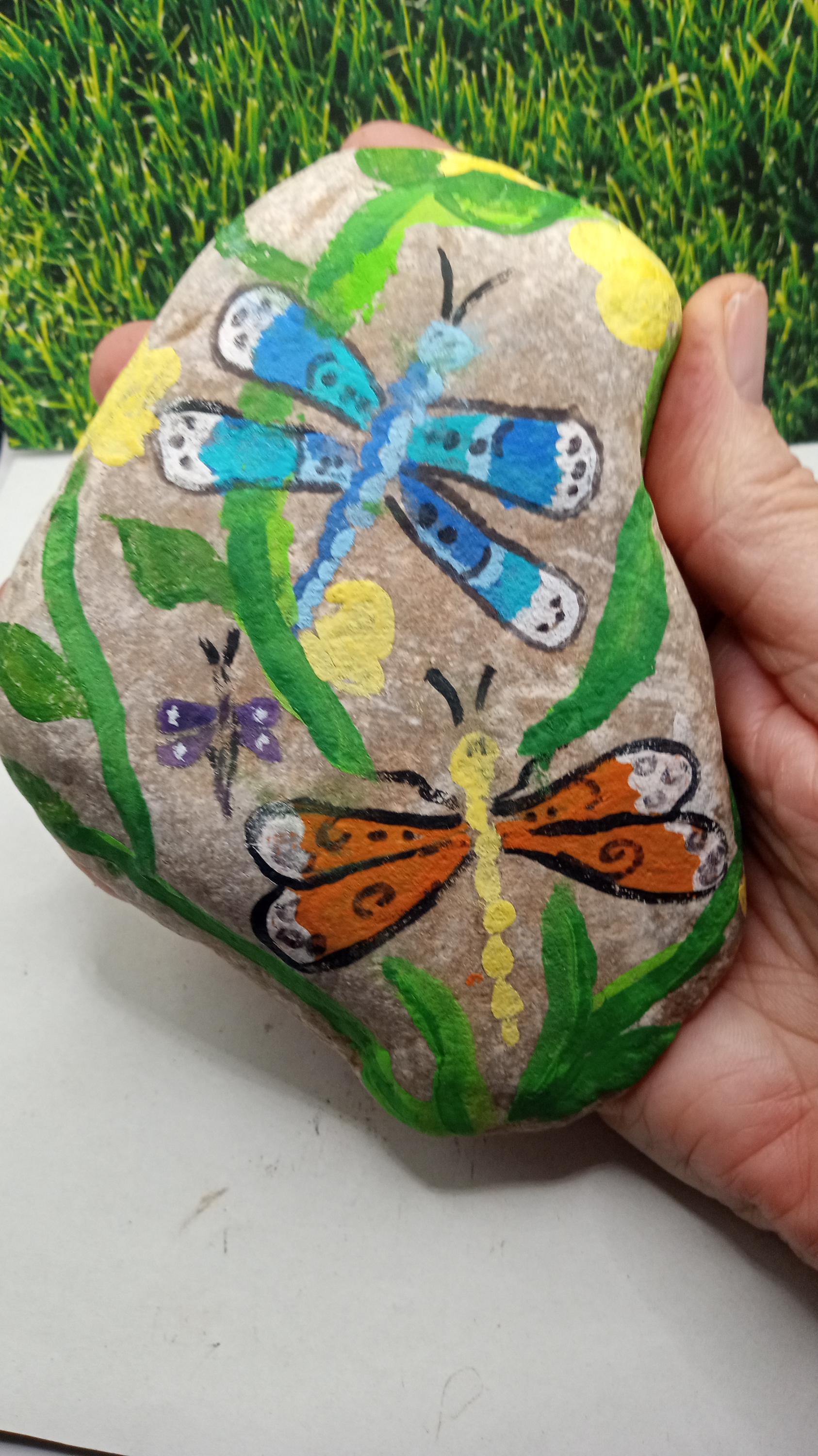 Hand Painted Rock