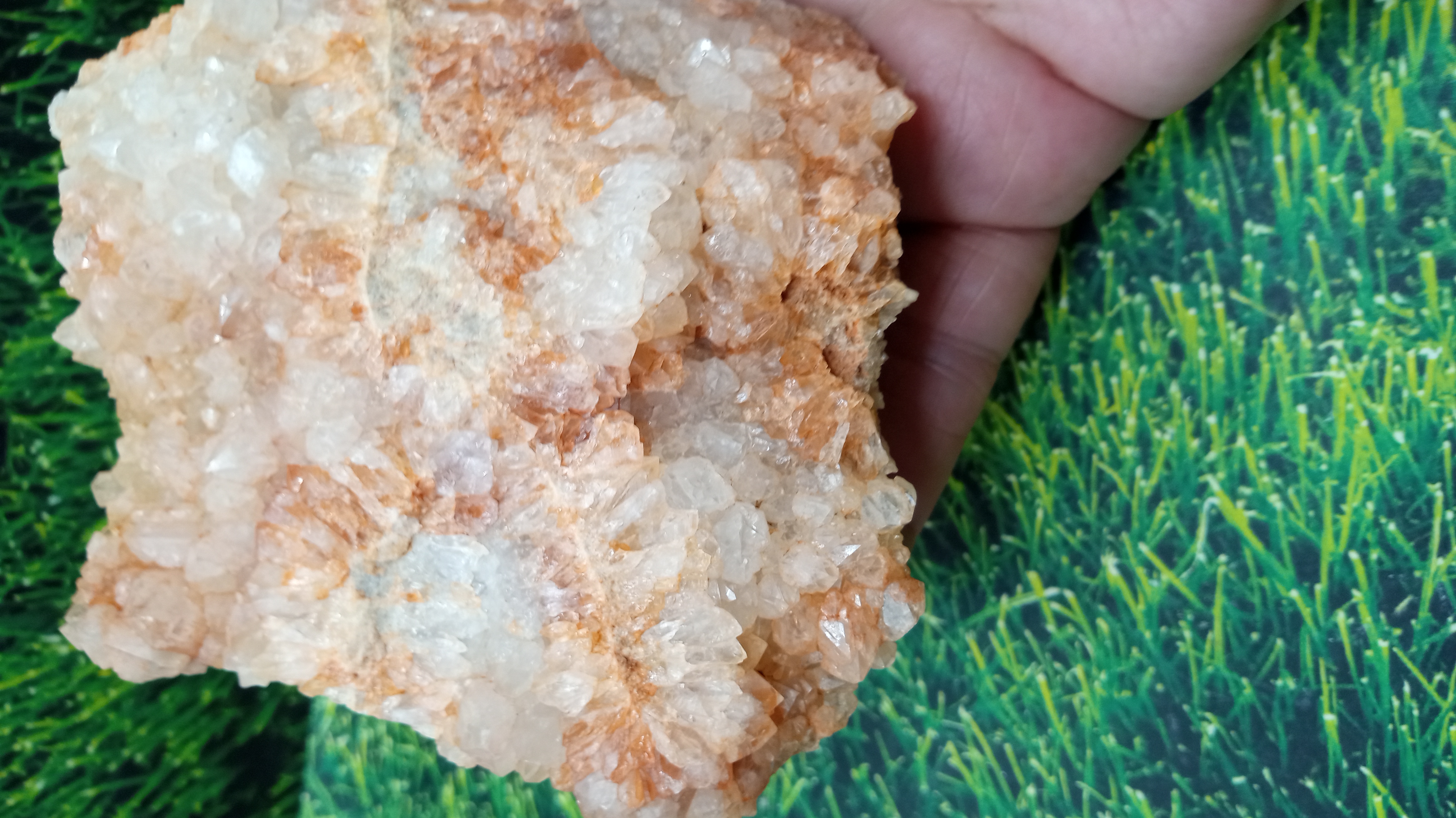 Beautiful Calcite / Quartz Combo with Orange ~ New Mexico -